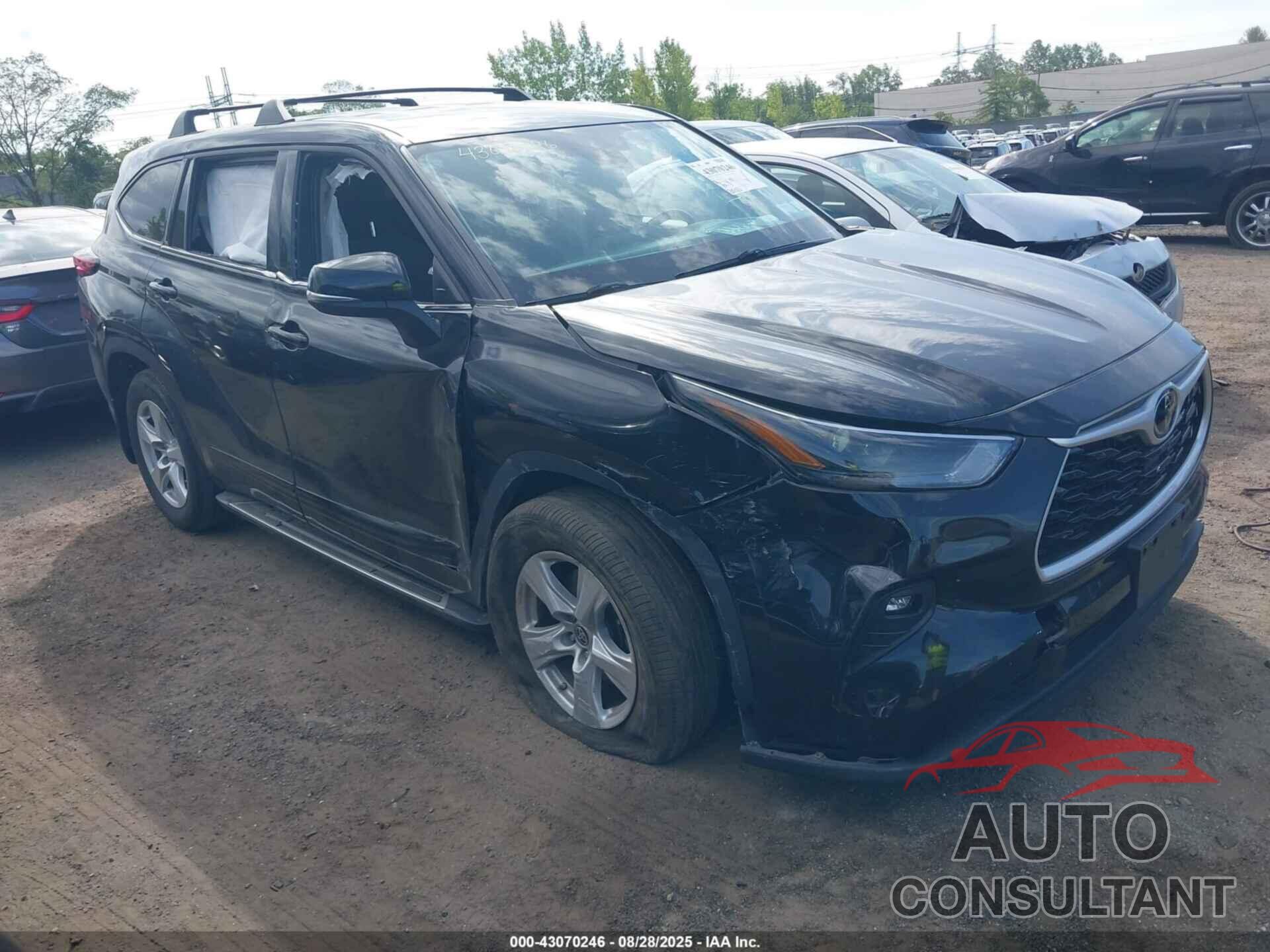 TOYOTA HIGHLANDER 2022 - 5TDBZRBH5NS230580