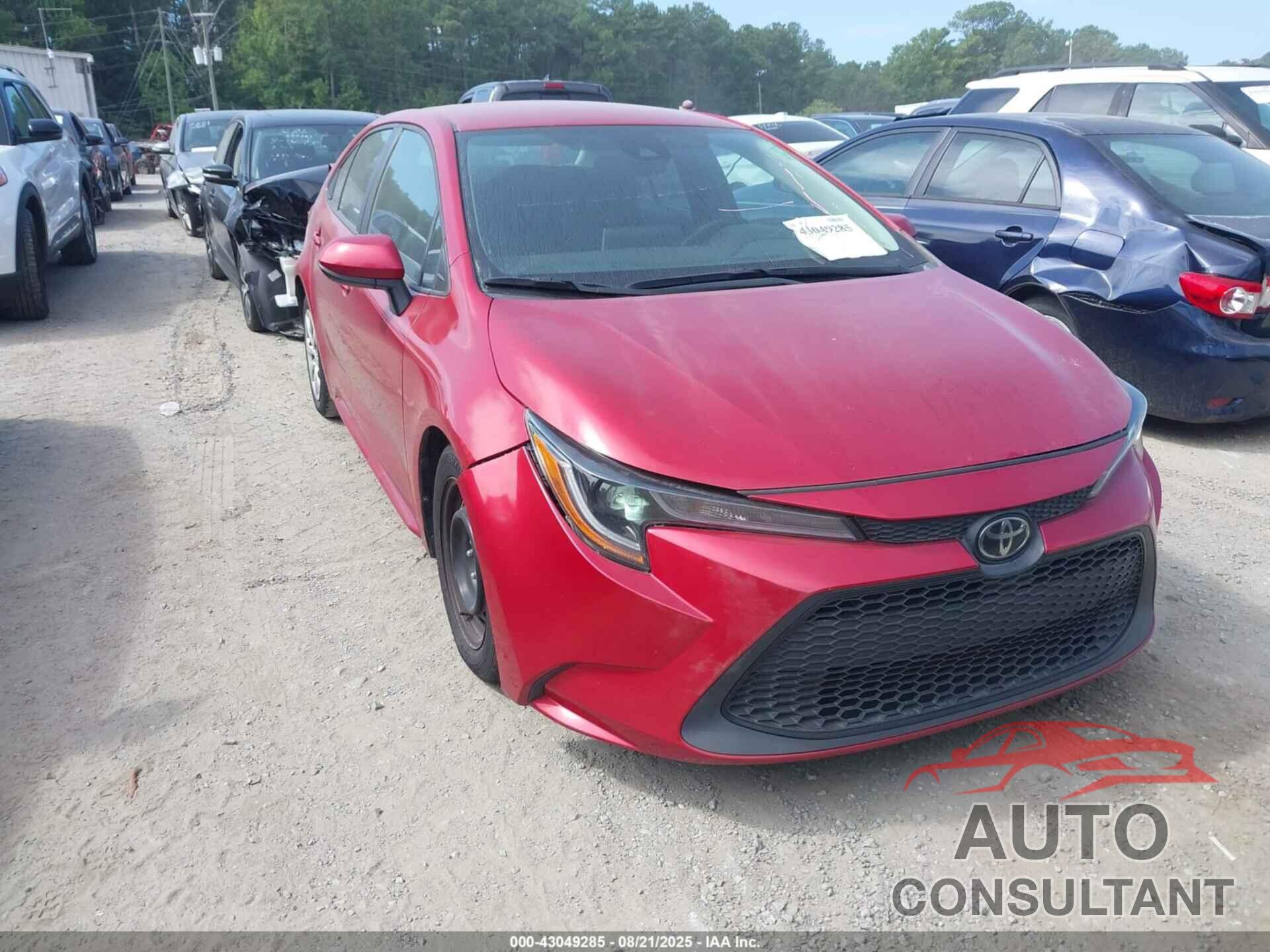 TOYOTA COROLLA 2021 - 5YFEPMAE9MP182490