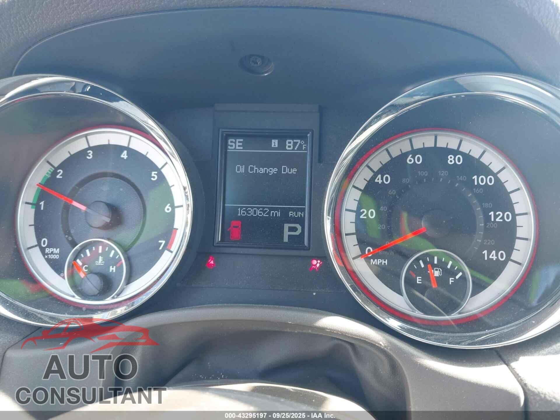 DODGE DURANGO 2011 - 1D4RD4GG9BC633803