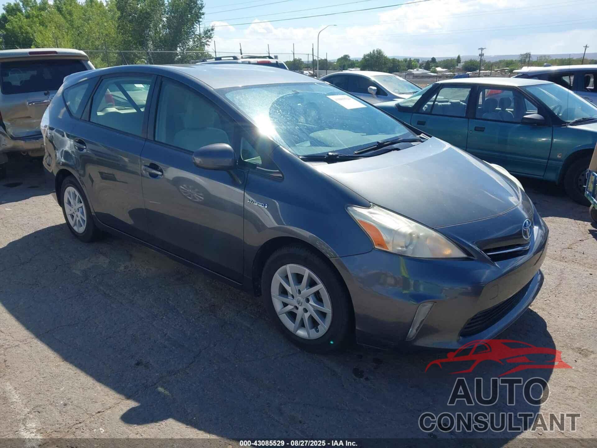 TOYOTA PRIUS V 2014 - JTDZN3EU0E3311228