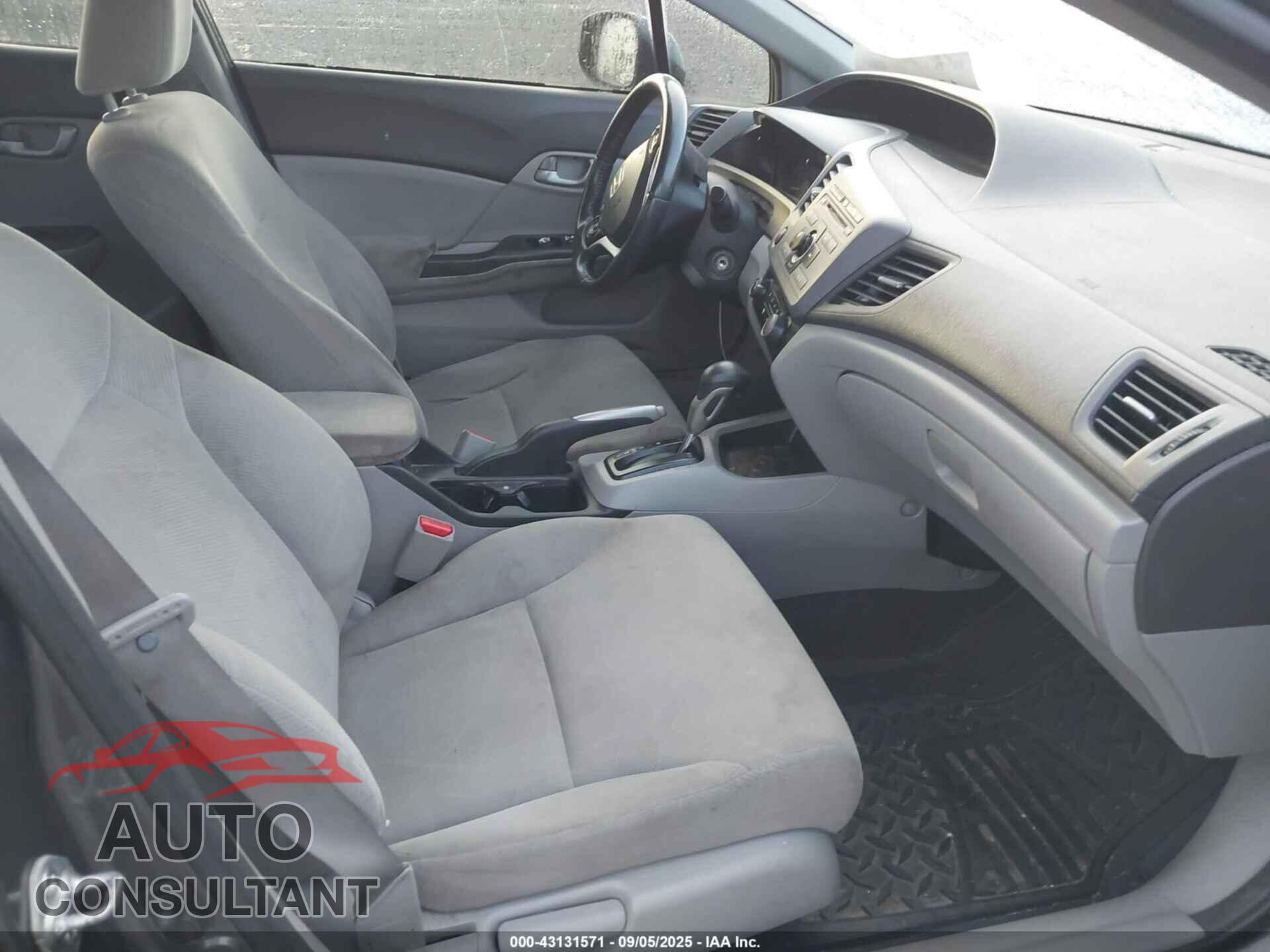 HONDA CIVIC 2012 - 19XFB2F54CE032173