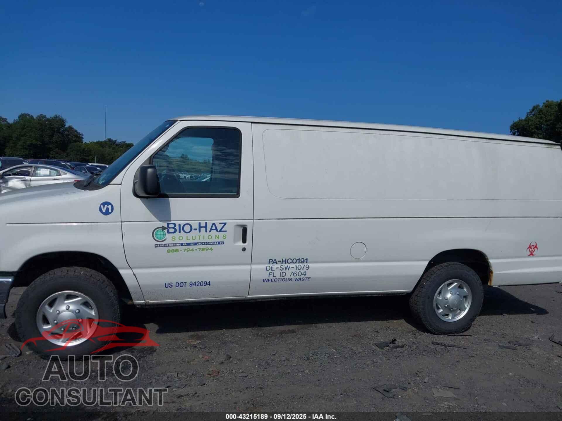 FORD E-150 2012 - 1FTNS1EW5CDA94702