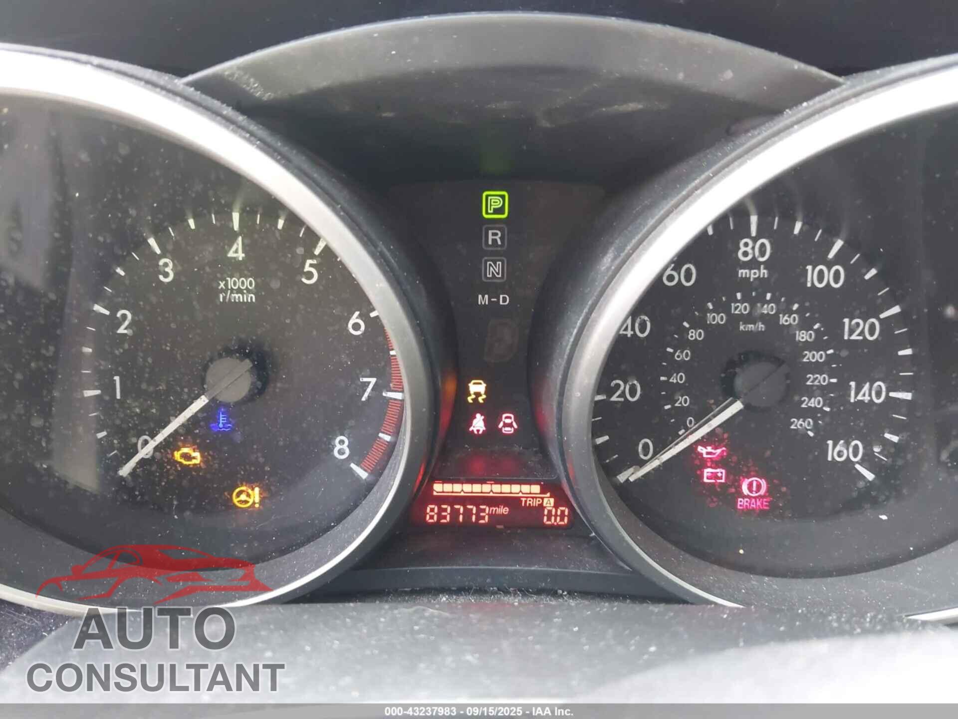 MAZDA MAZDA5 2013 - JM1CW2CL7D0156006