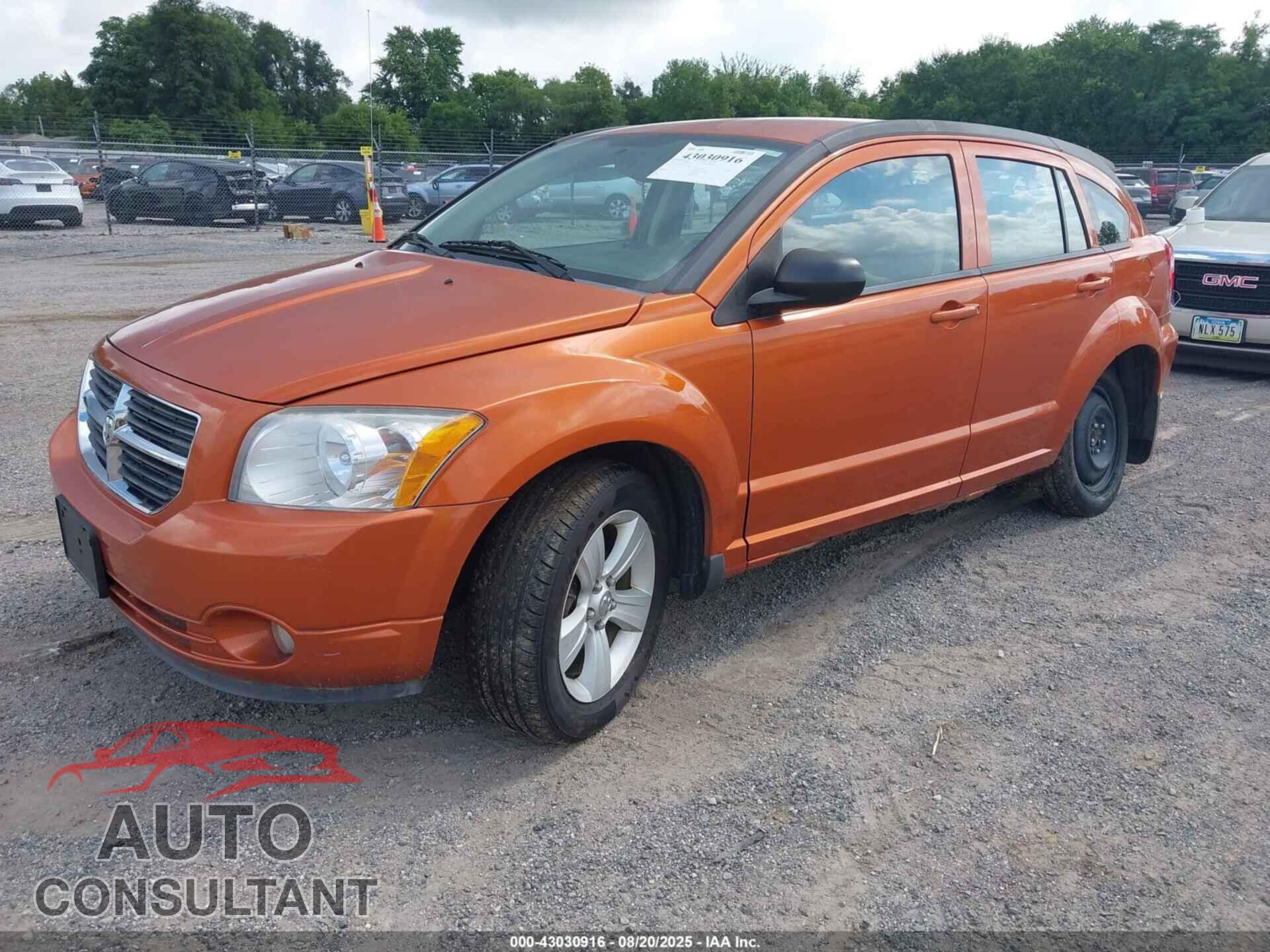 DODGE CALIBER 2011 - 1B3CB3HA8BD116582