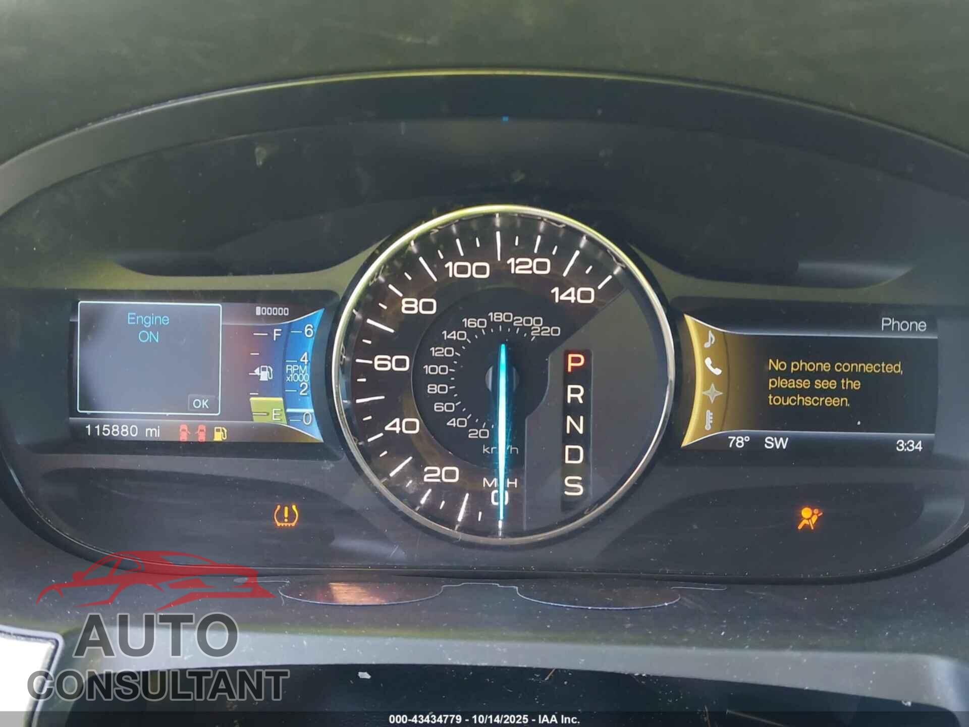 FORD EDGE 2013 - 2FMDK3JC0DBC57780
