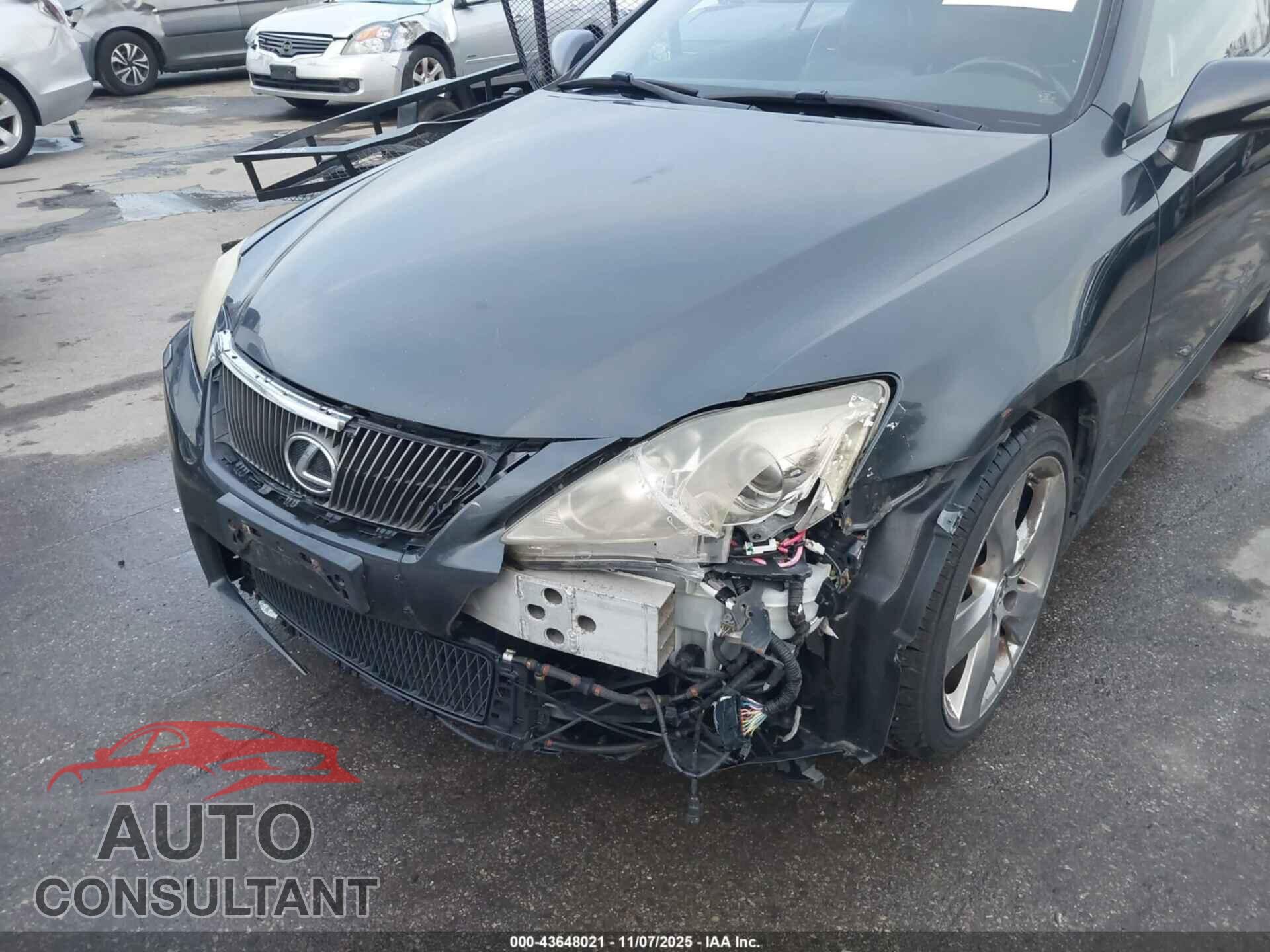LEXUS IS 250C 2010 - JTHFF2C24A2508509