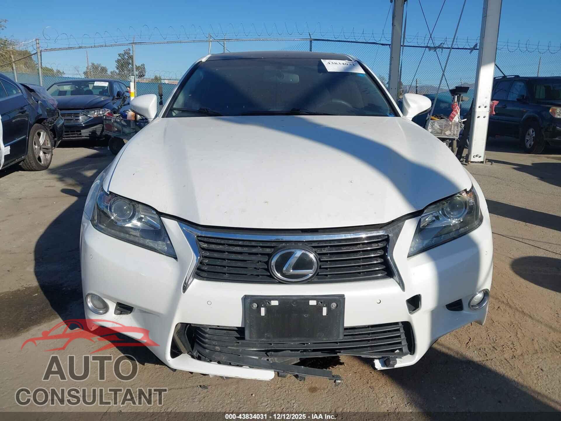 LEXUS GS 350 2015 - JTHBE1BL8FA018366