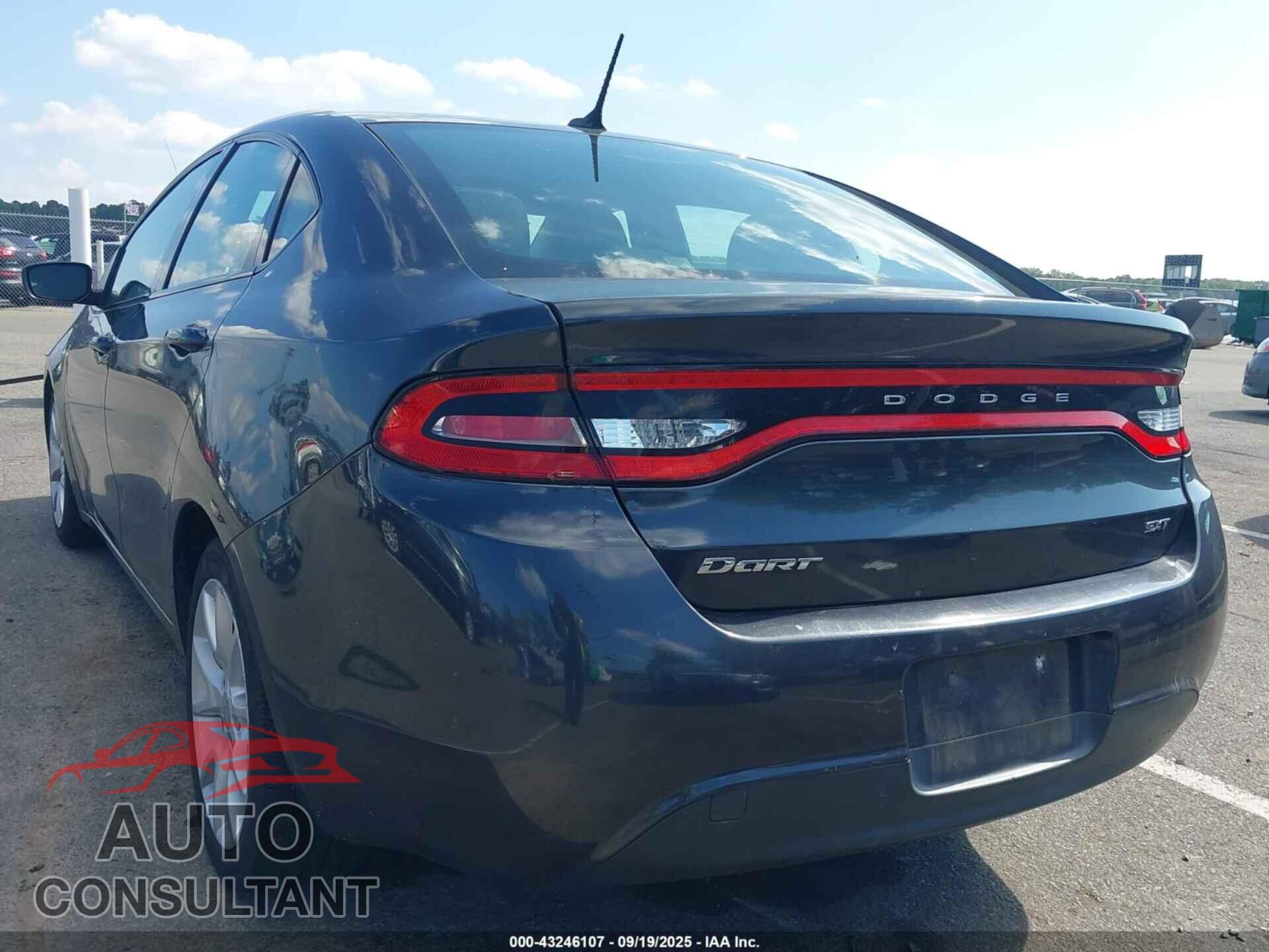 DODGE DART 2013 - 1C3CDFBA5DD302462