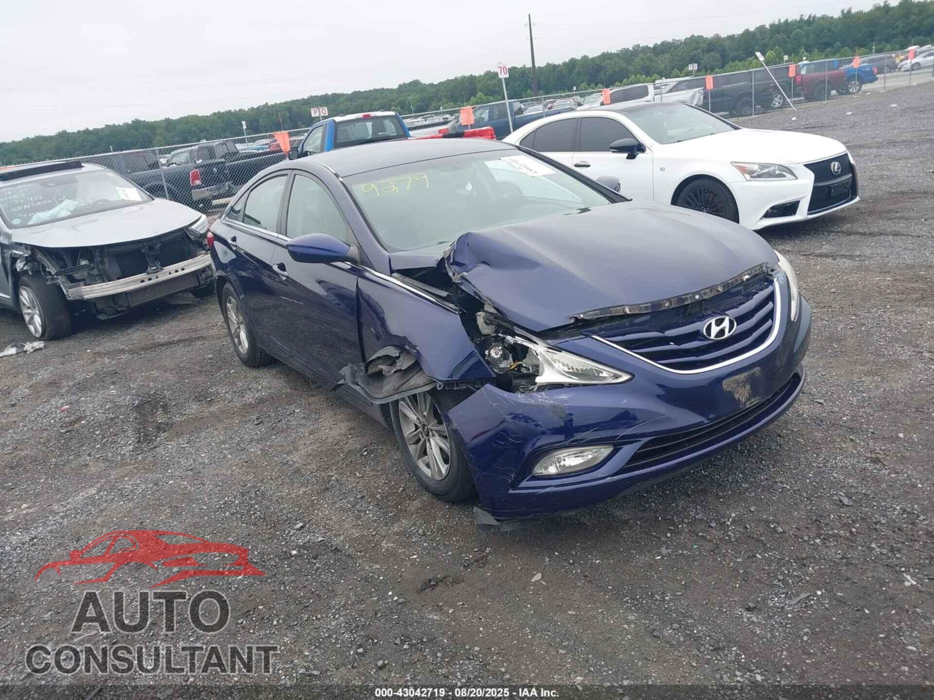 HYUNDAI SONATA 2013 - 5NPEB4AC3DH509279