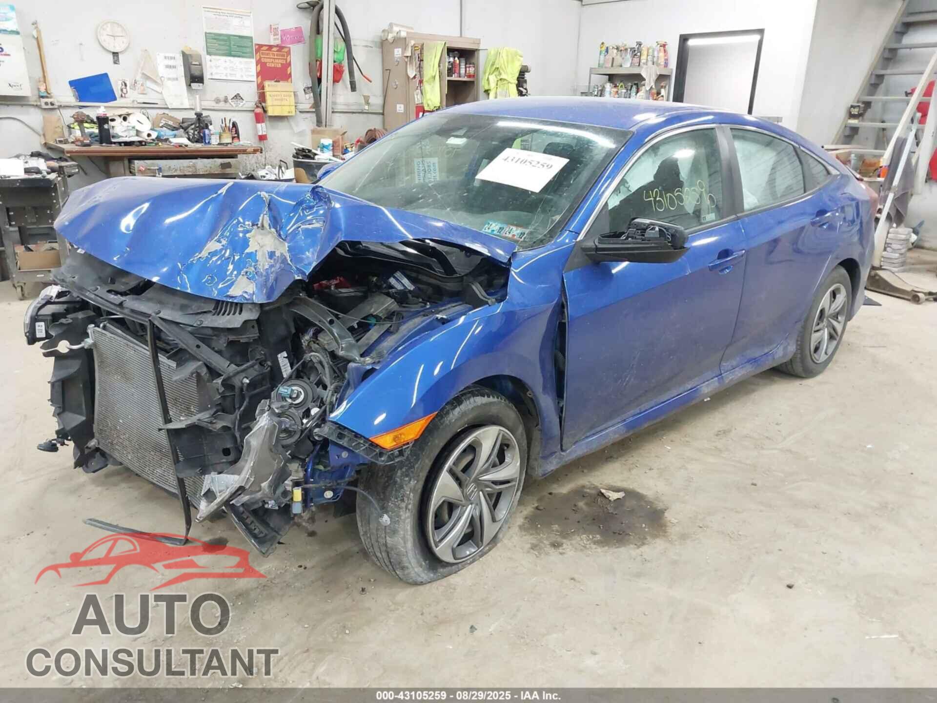 HONDA CIVIC 2019 - 2HGFC2F64KH554151