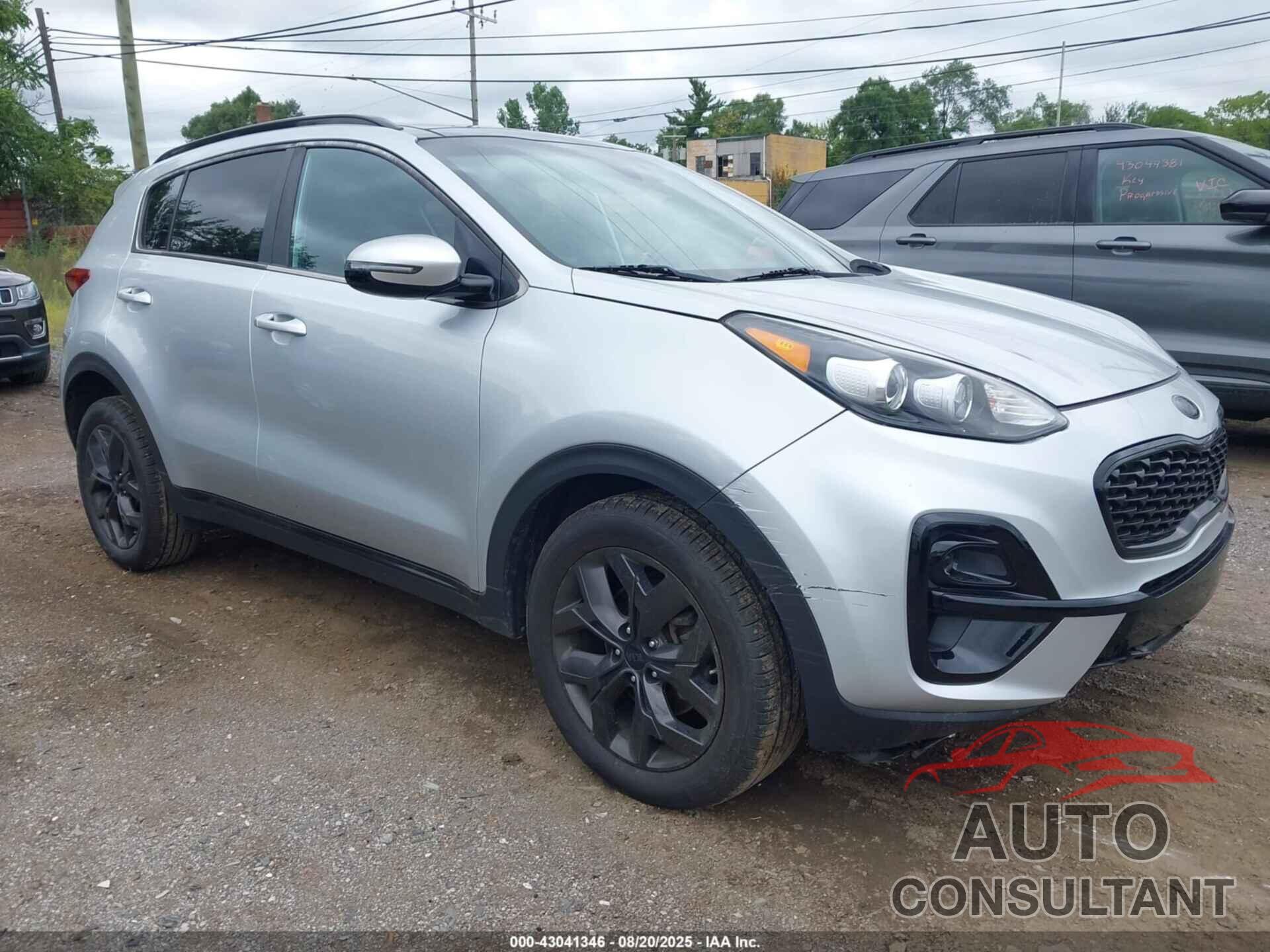 KIA SPORTAGE 2021 - KNDP6CACXM7860976