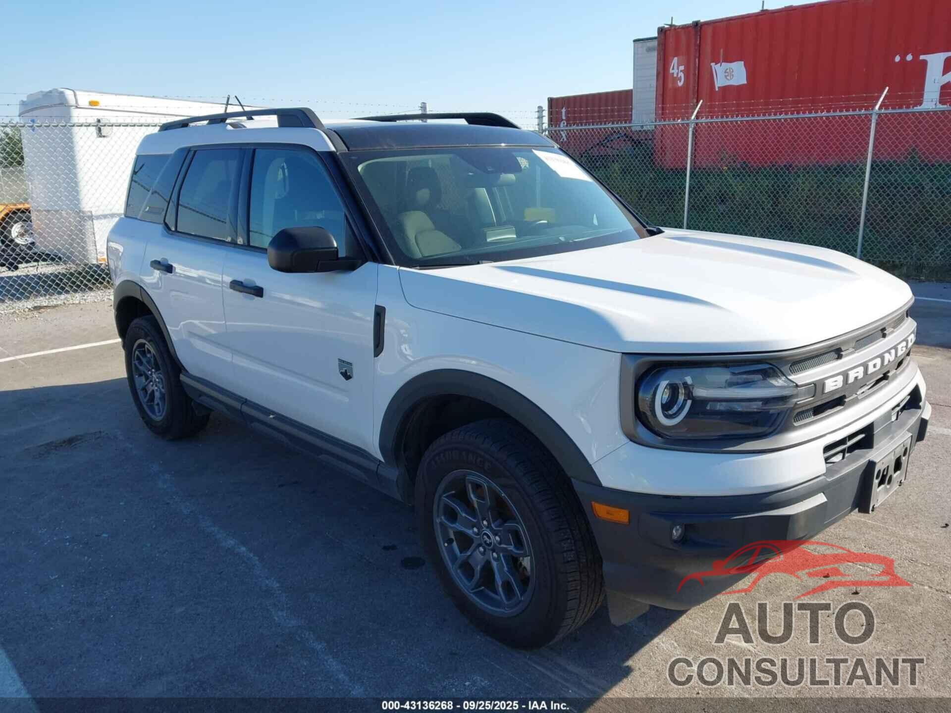 FORD BRONCO SPORT 2022 - 3FMCR9B68NRD60726