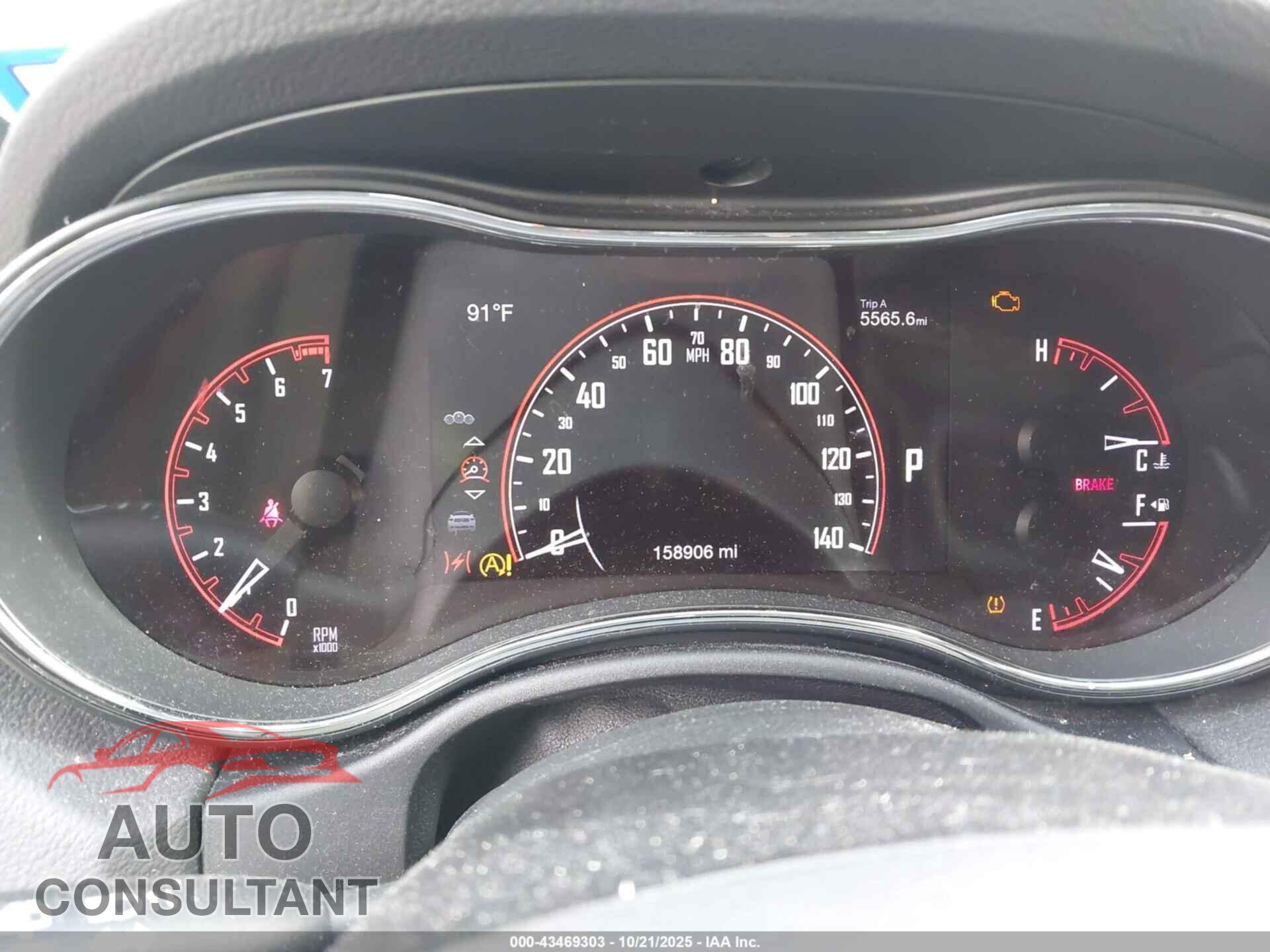DODGE DURANGO 2017 - 1C4RDHDG7HC763578