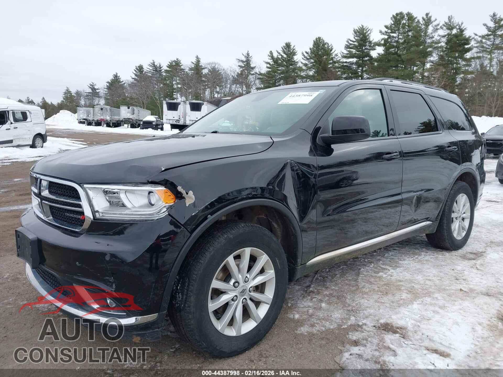 DODGE DURANGO 2019 - 1C4RDJAG2KC848573