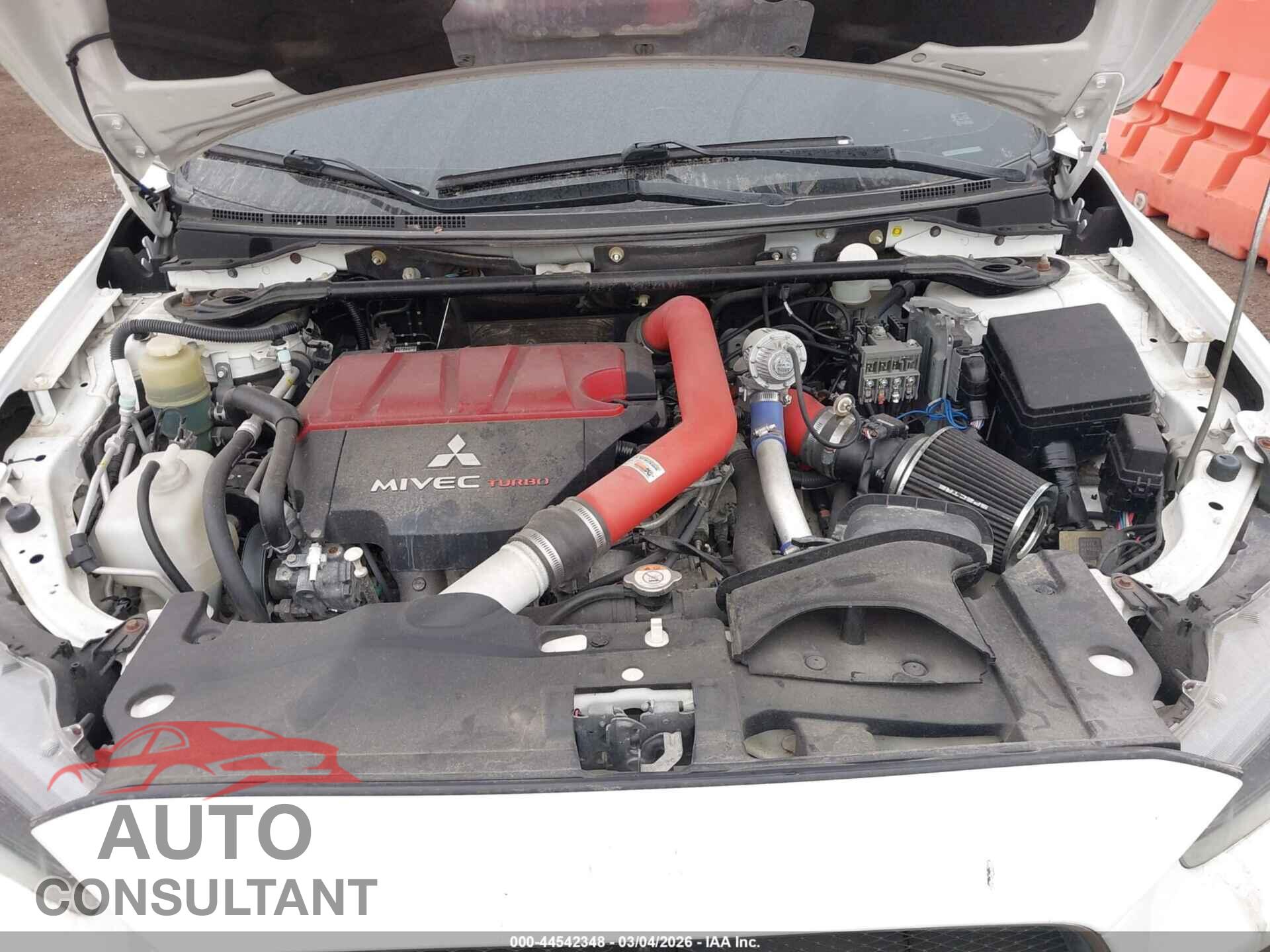 MITSUBISHI LANCER EVOLUTION 2015 - JA32W5FVXFU008646