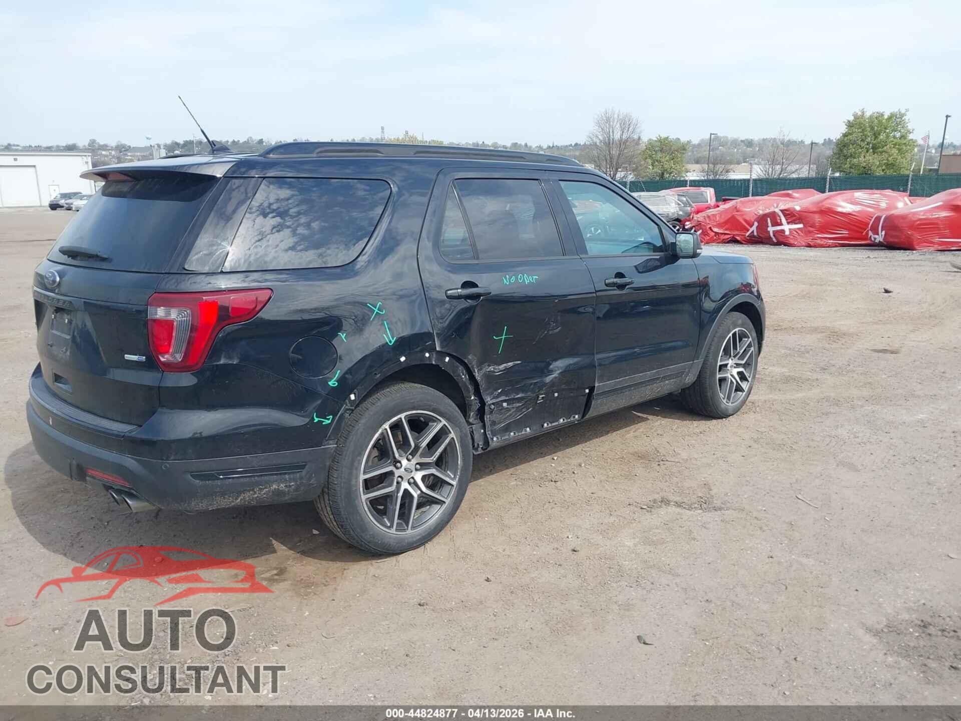FORD EXPLORER 2018 - 1FM5K8GT3JGB86796