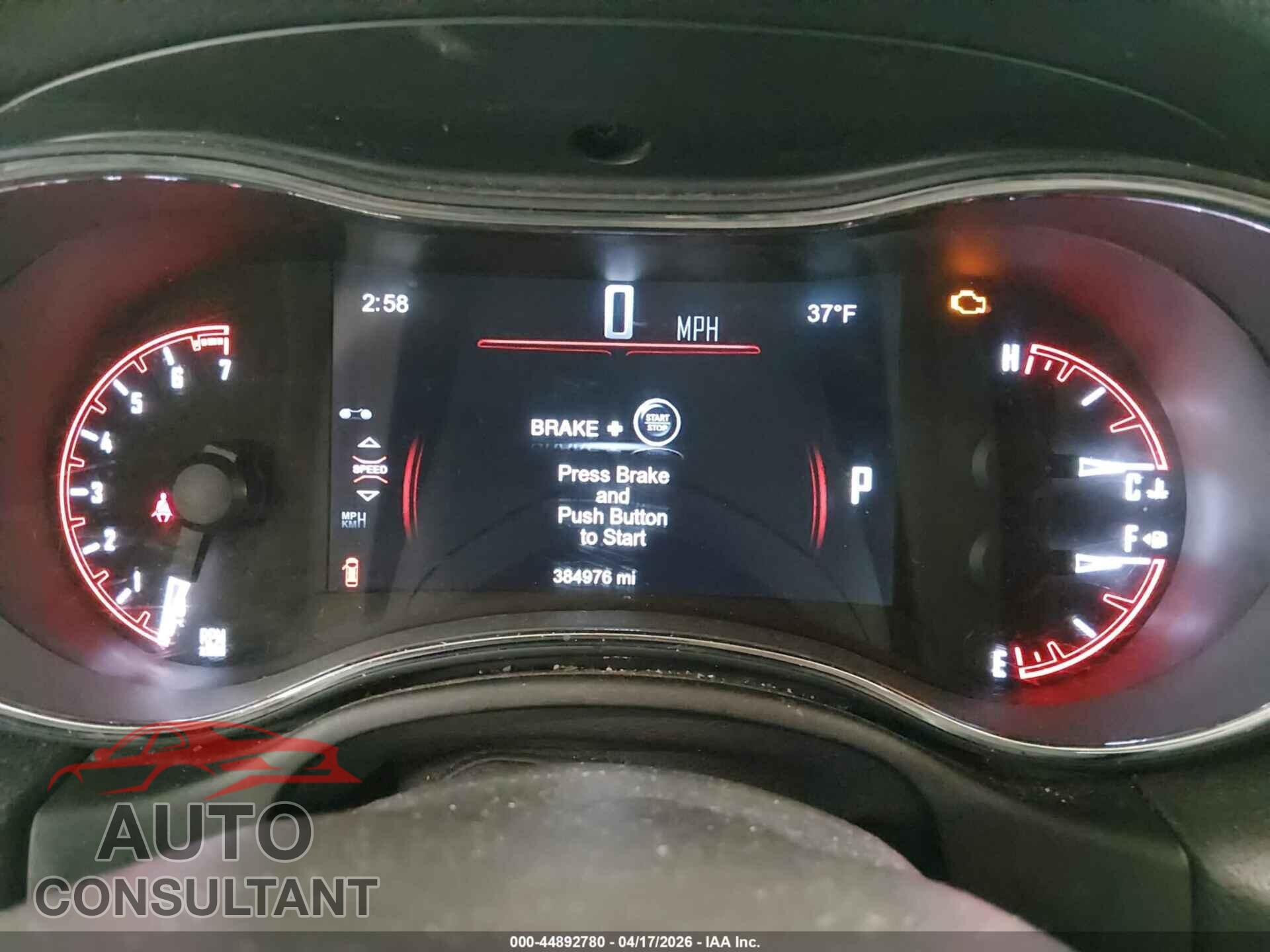 DODGE DURANGO 2014 - 1C4RDJAG8EC503469