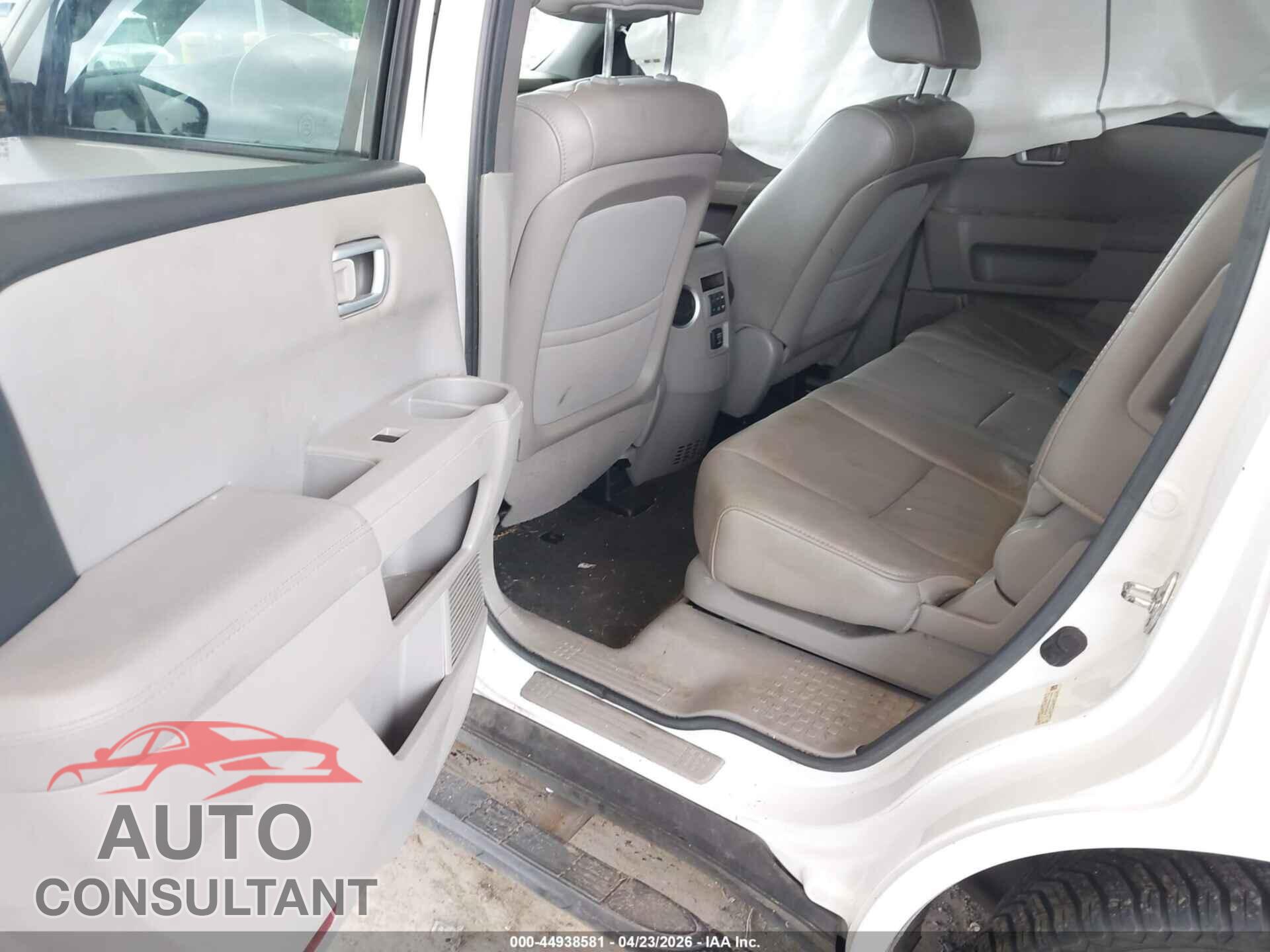 HONDA PILOT 2013 - 5FNYF4H56DB039059