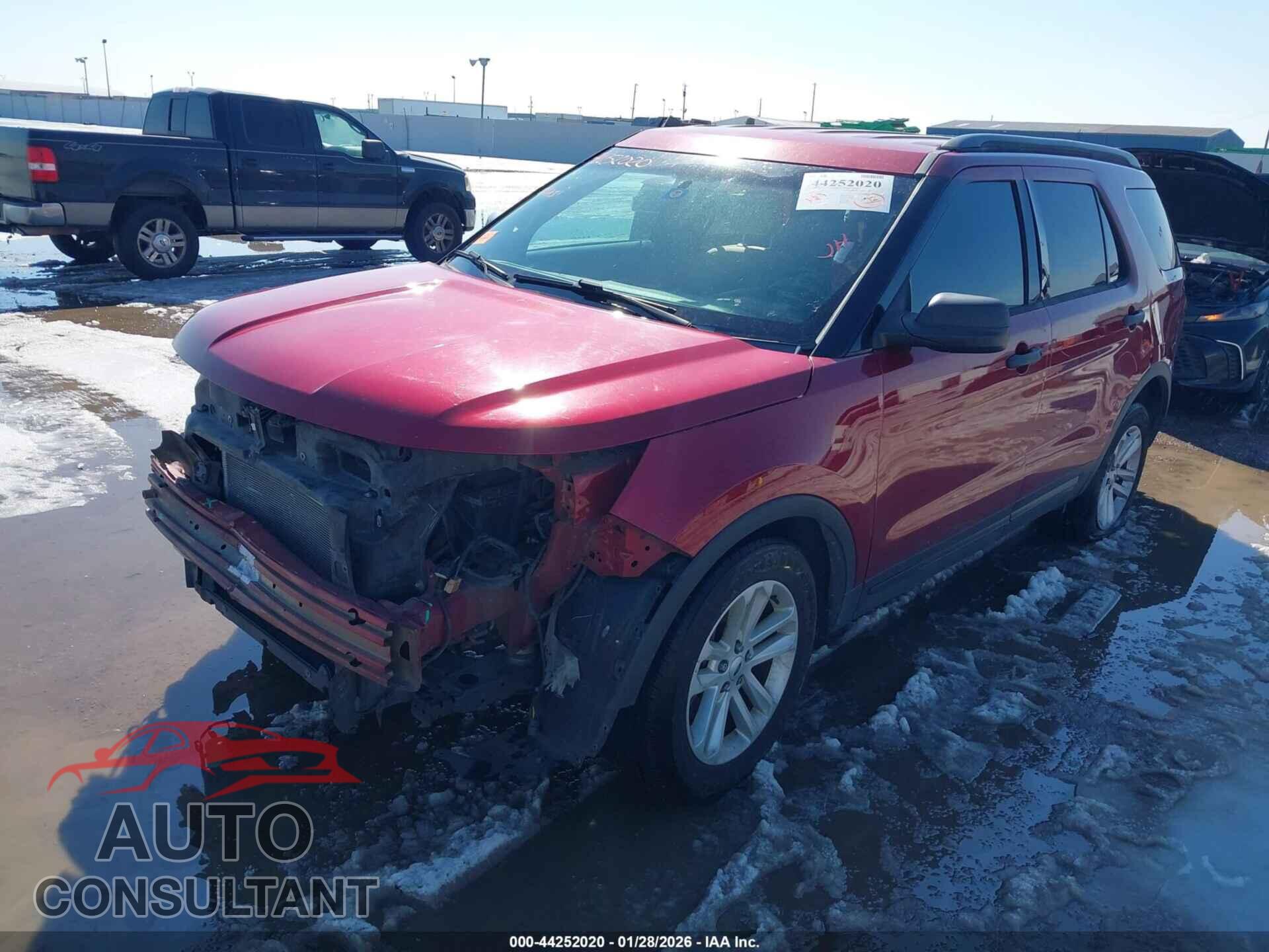 FORD EXPLORER 2017 - 1FM5K7B80HGA92964