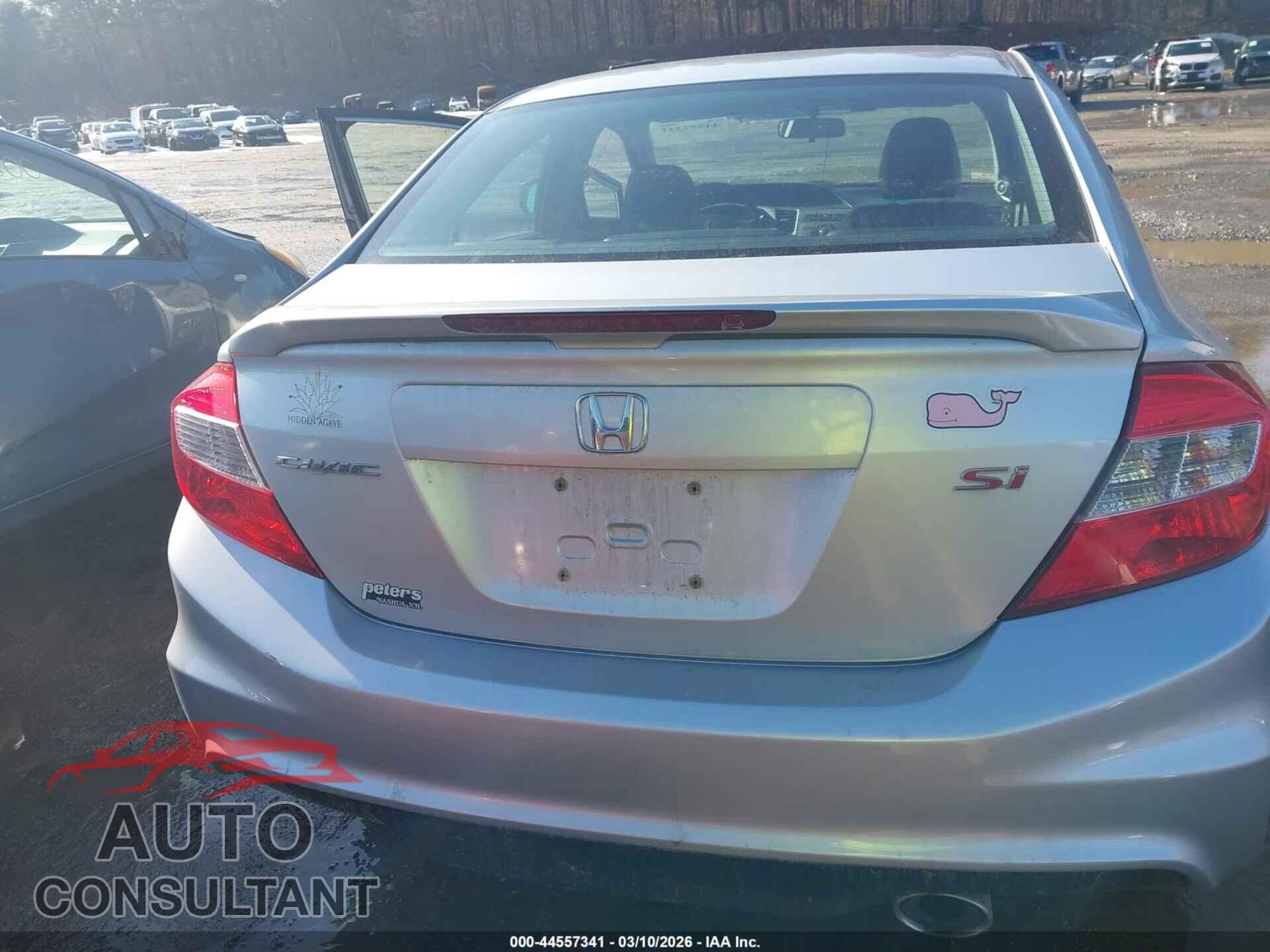 HONDA CIVIC 2012 - 2HGFB6E56CH704166