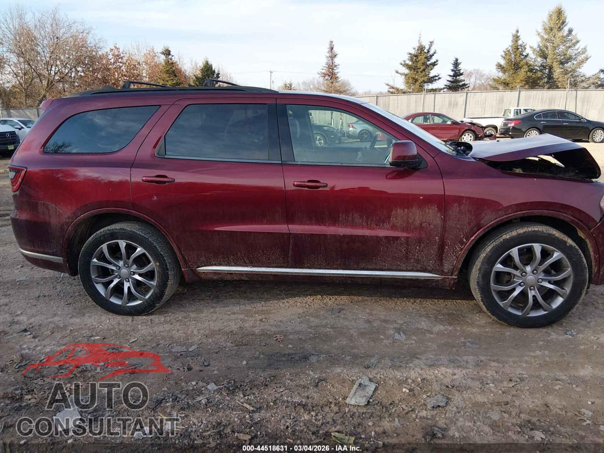 DODGE DURANGO 2018 - 1C4RDJAG1JC198360