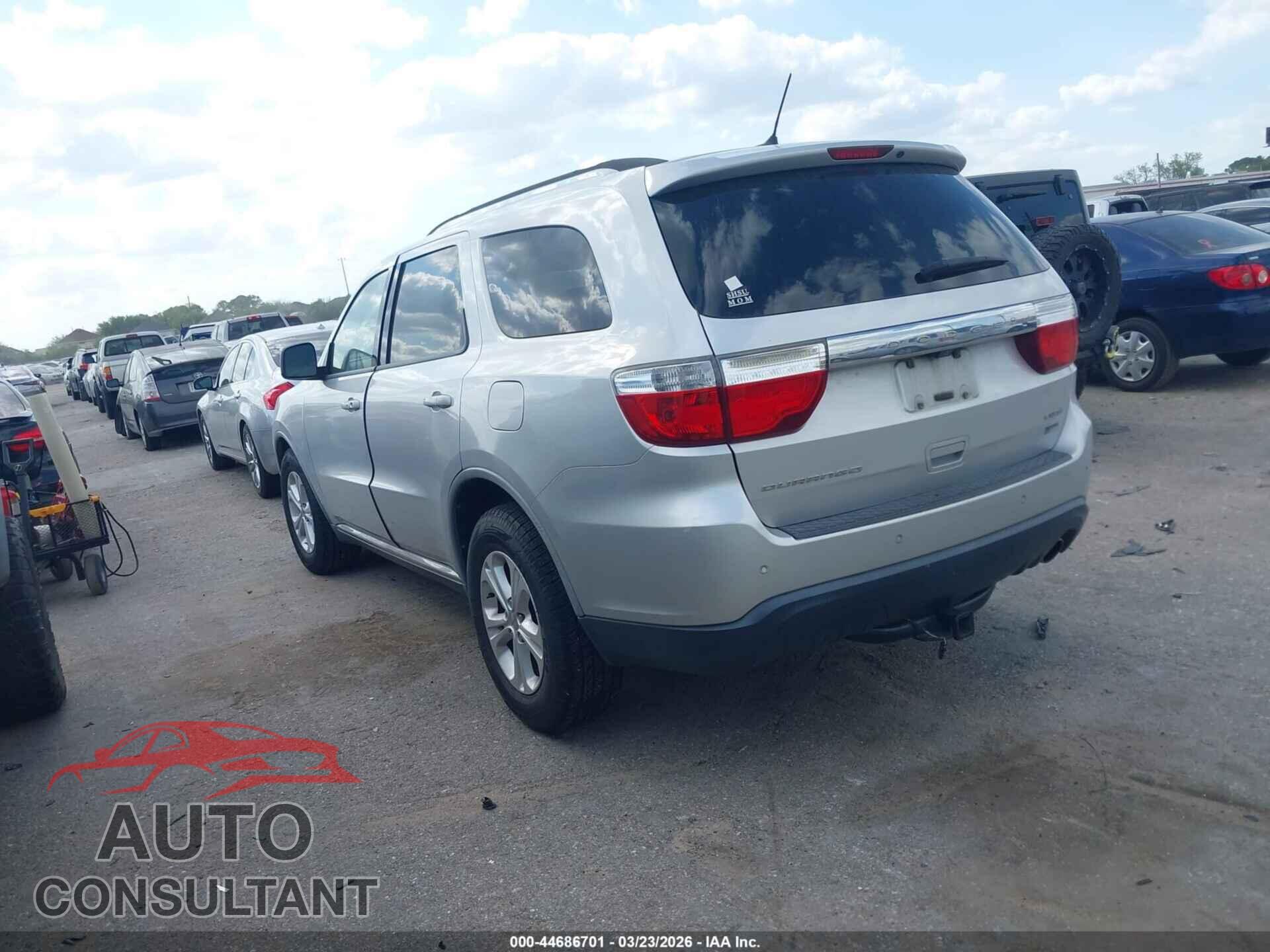 DODGE DURANGO 2012 - 1C4RDHDG1CC191352