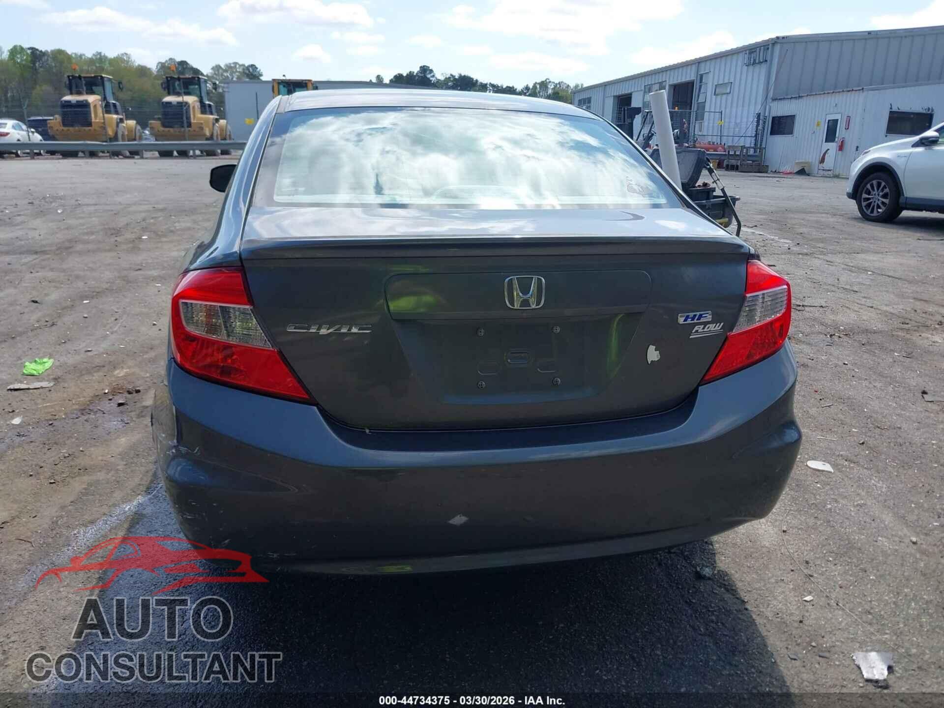 HONDA CIVIC 2012 - 2HGFB2F65CH554048