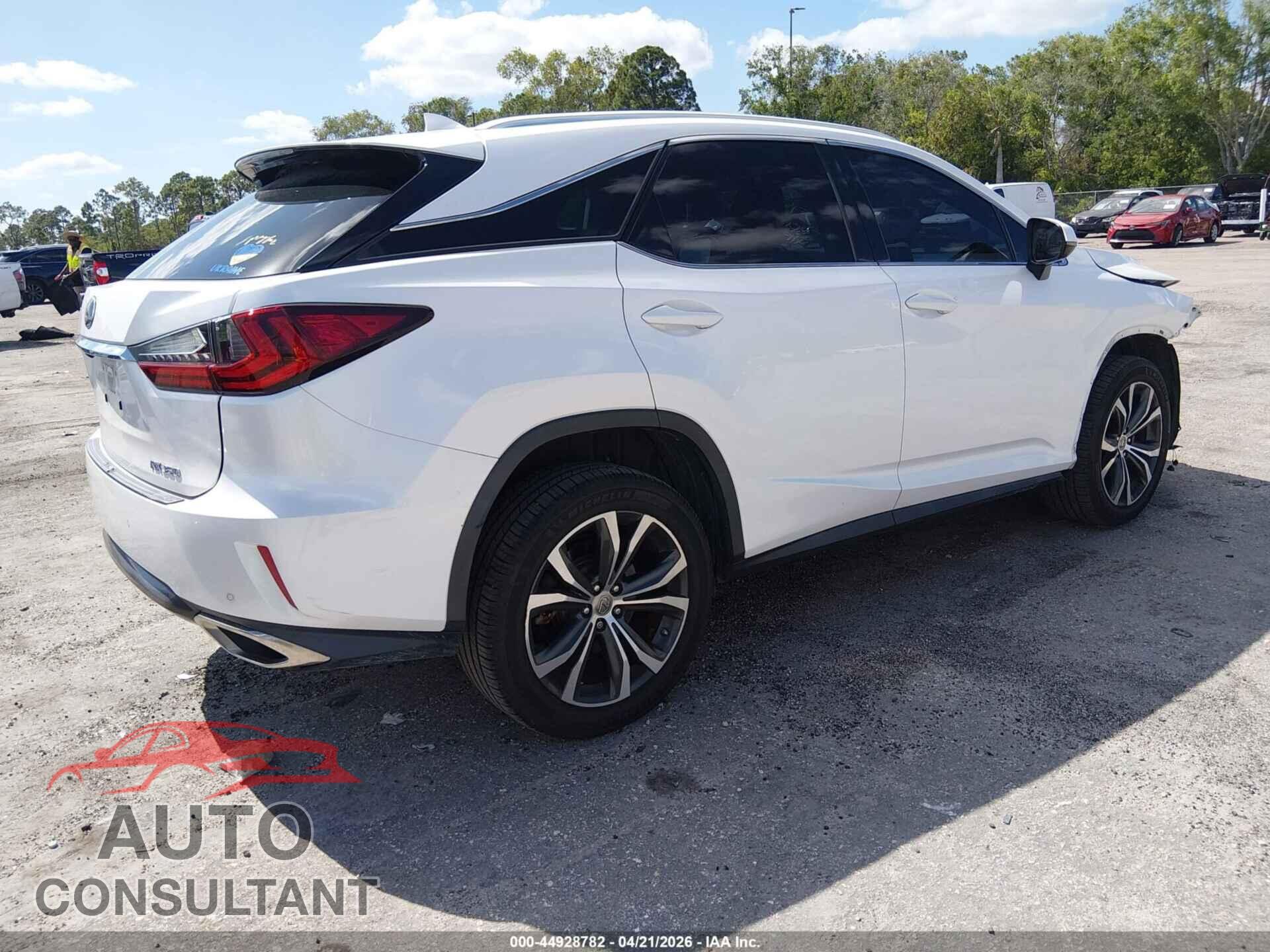 LEXUS RX 350 2016 - 2T2ZZMCA6GC012786