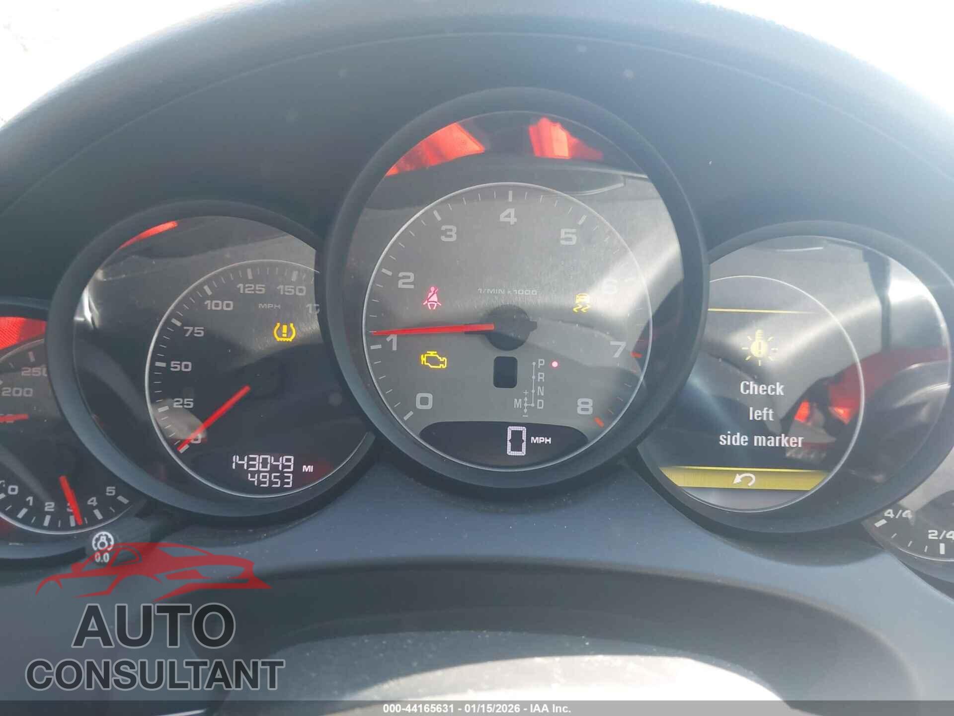 PORSCHE CAYENNE 2013 - WP1AB2A26DLA85634