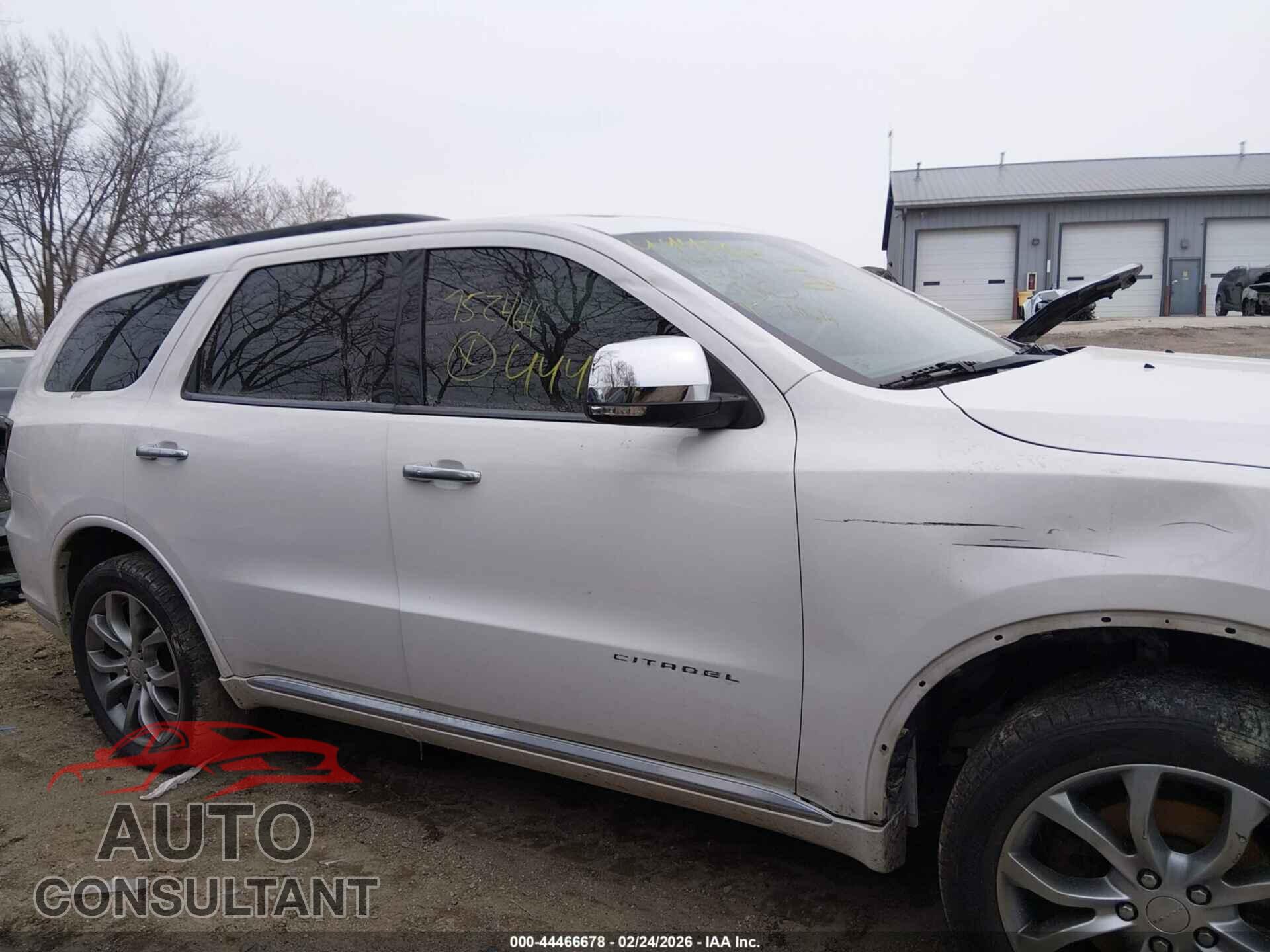 DODGE DURANGO 2017 - 1C4SDJET8HC752464