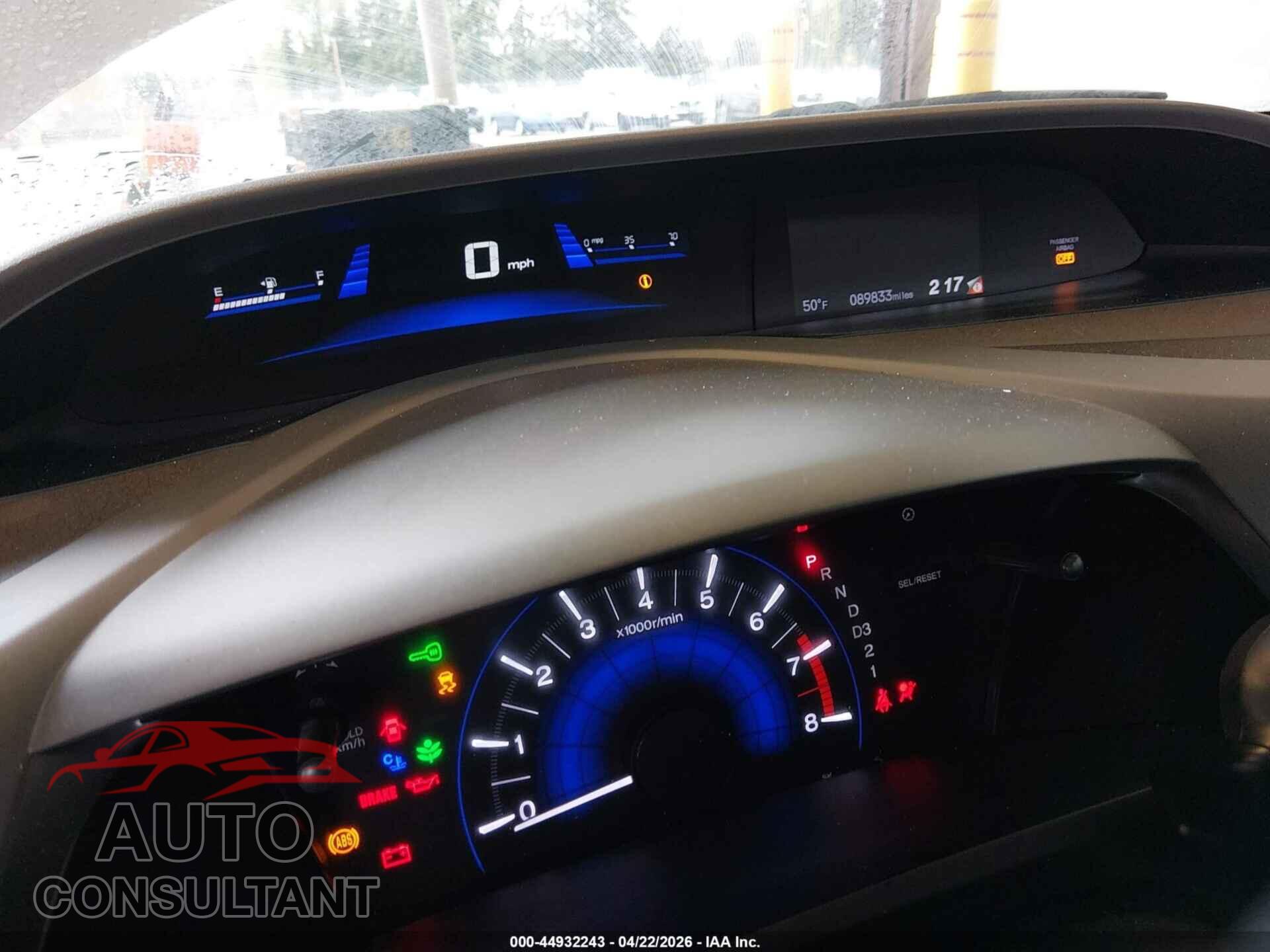 HONDA CIVIC 2012 - 19XFB2F86CE314986