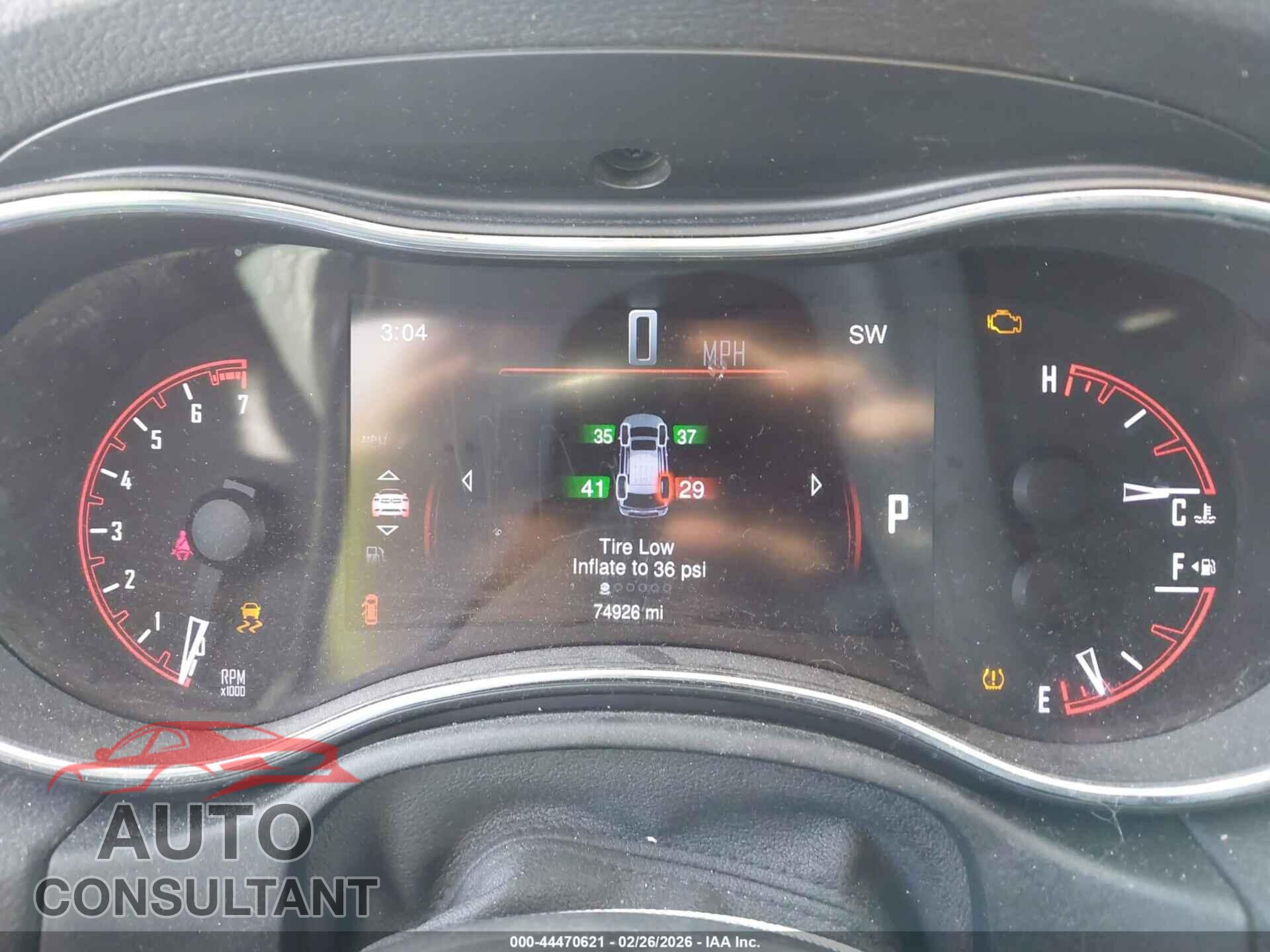 DODGE DURANGO 2015 - 1C4RDHAG6FC764206