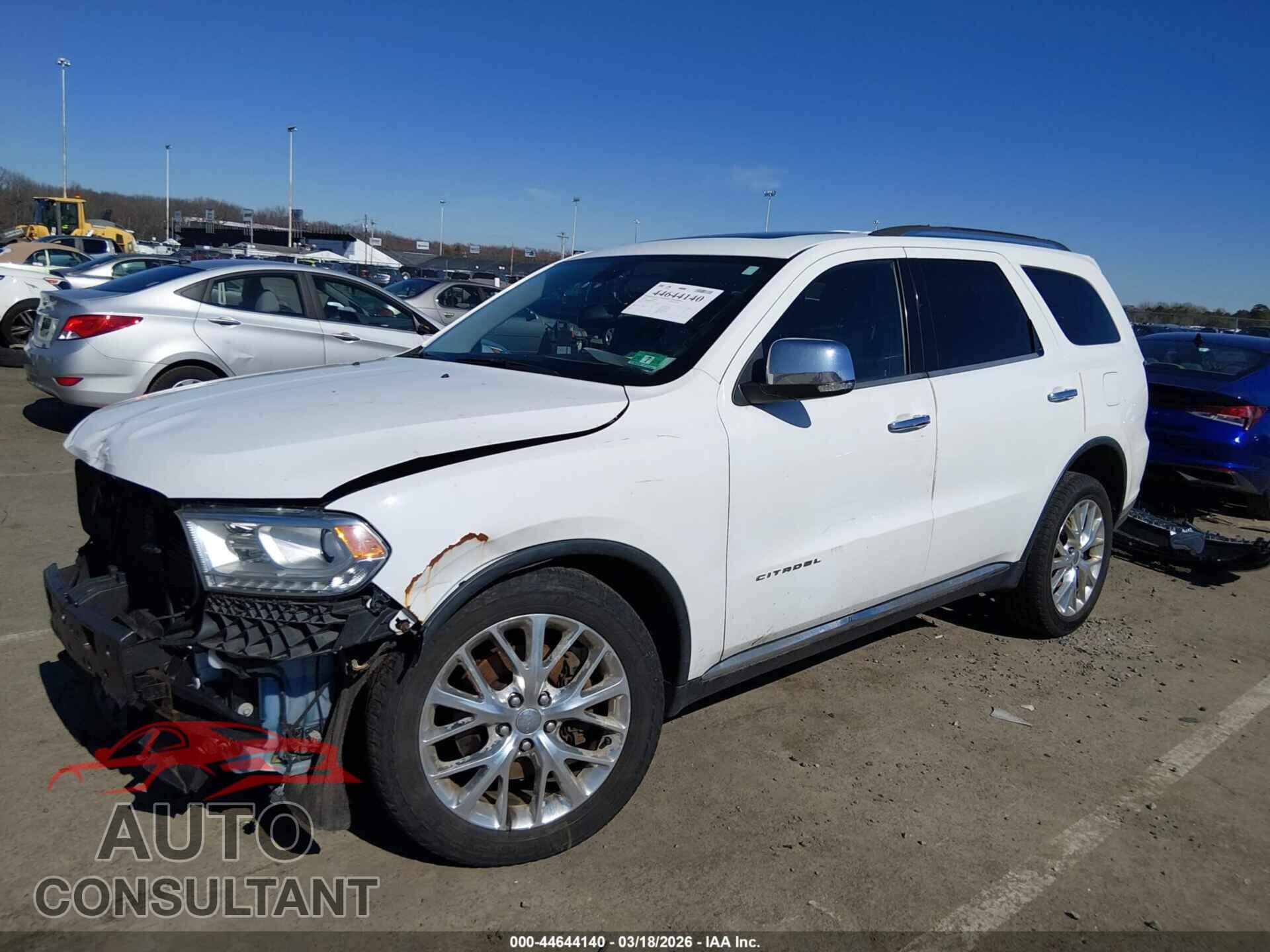 DODGE DURANGO 2014 - 1C4RDJEGXEC563537