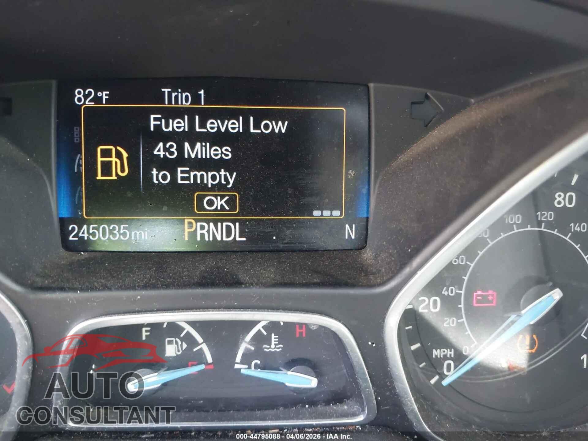 FORD FOCUS 2016 - 1FADP3F27GL247747