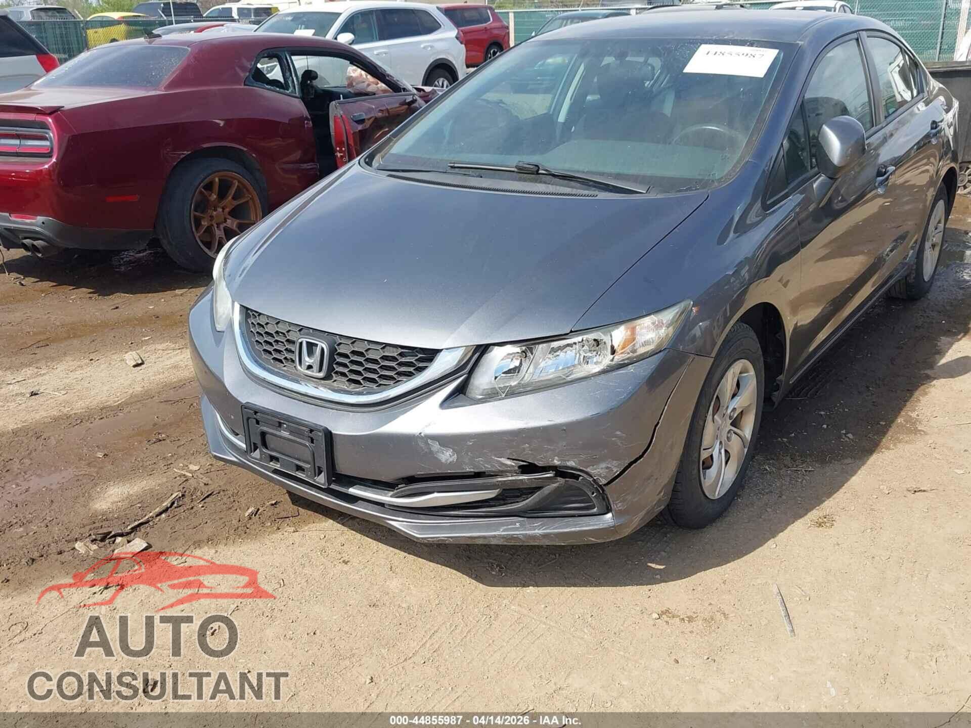 HONDA CIVIC 2013 - 19XFB2F56DE100426