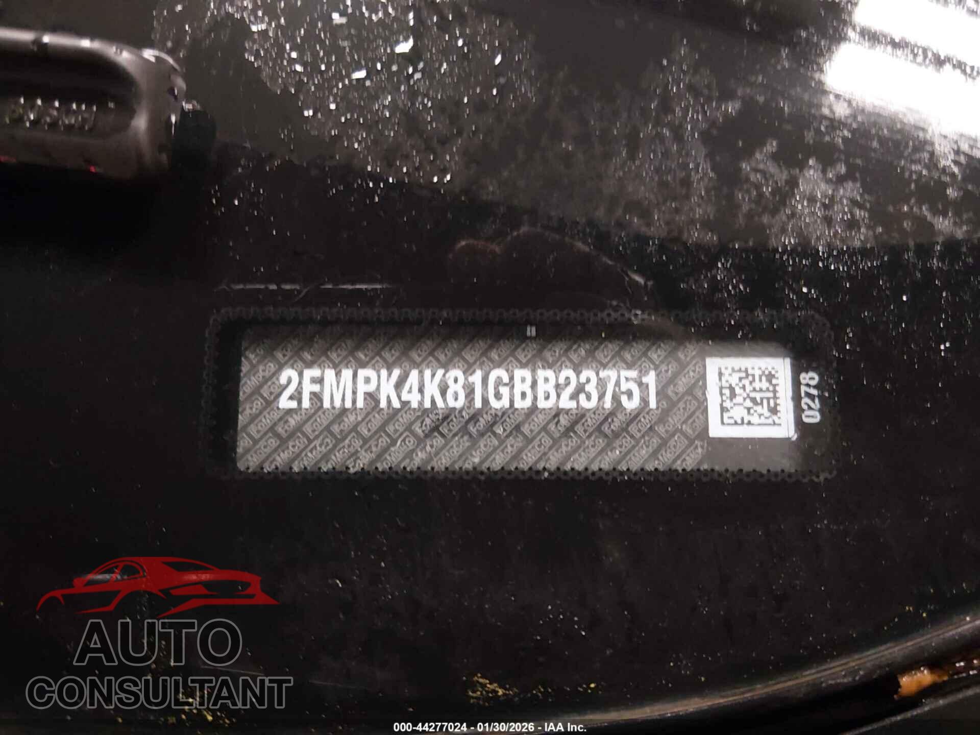 FORD EDGE 2016 - 2FMPK4K81GBB23751