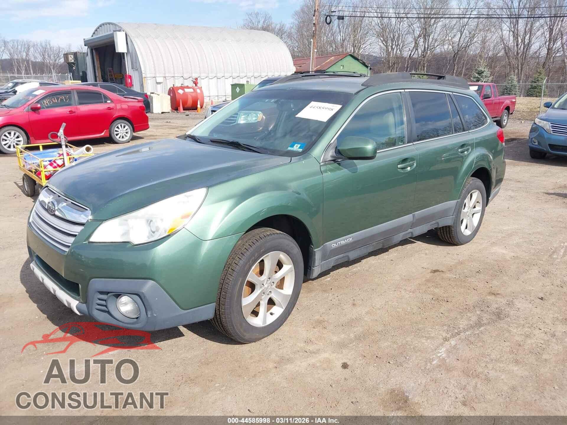 SUBARU OUTBACK 2013 - 4S4BRBKC8D3319048