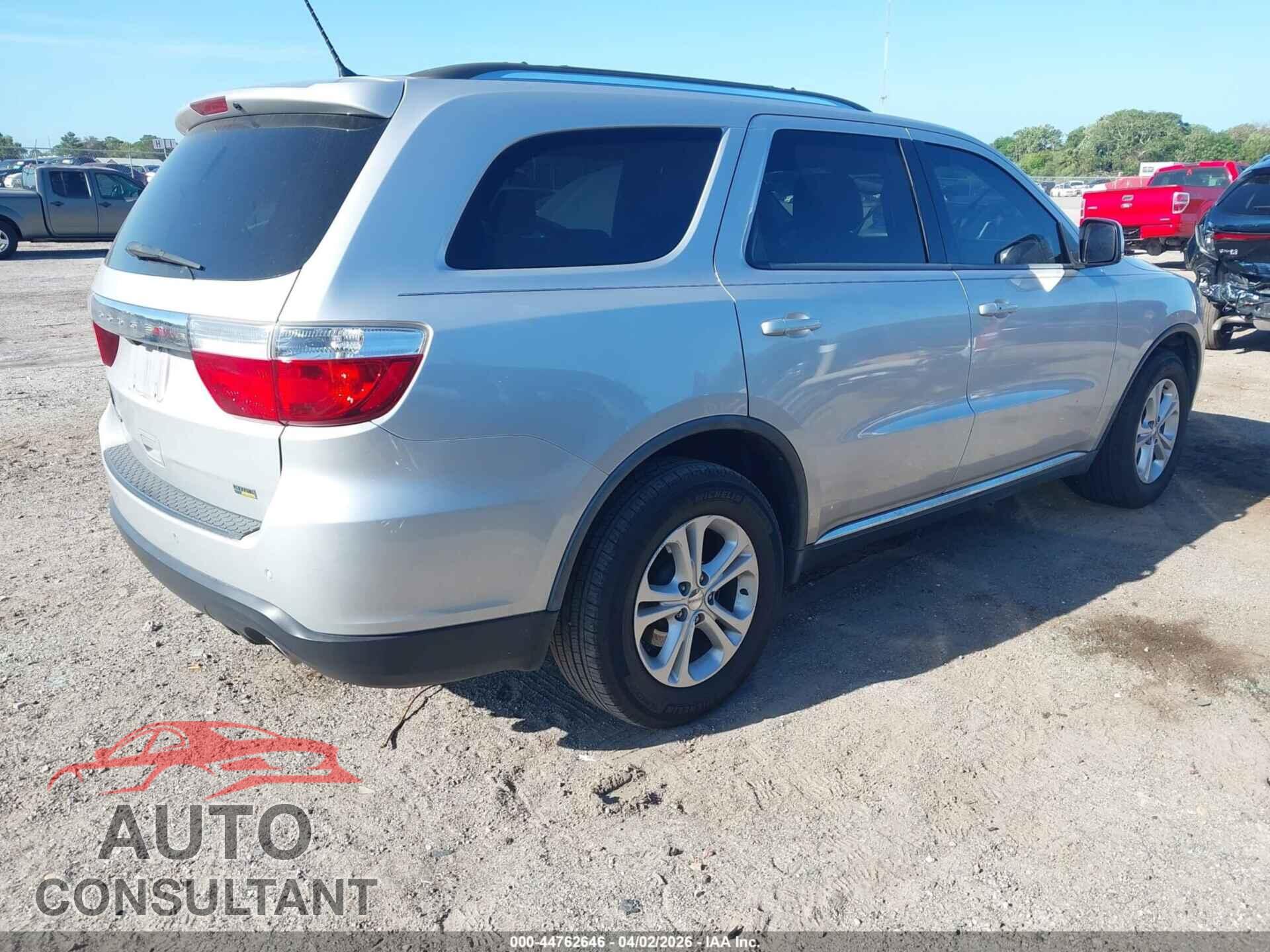 DODGE DURANGO 2012 - 1C4RDHDG3CC118452