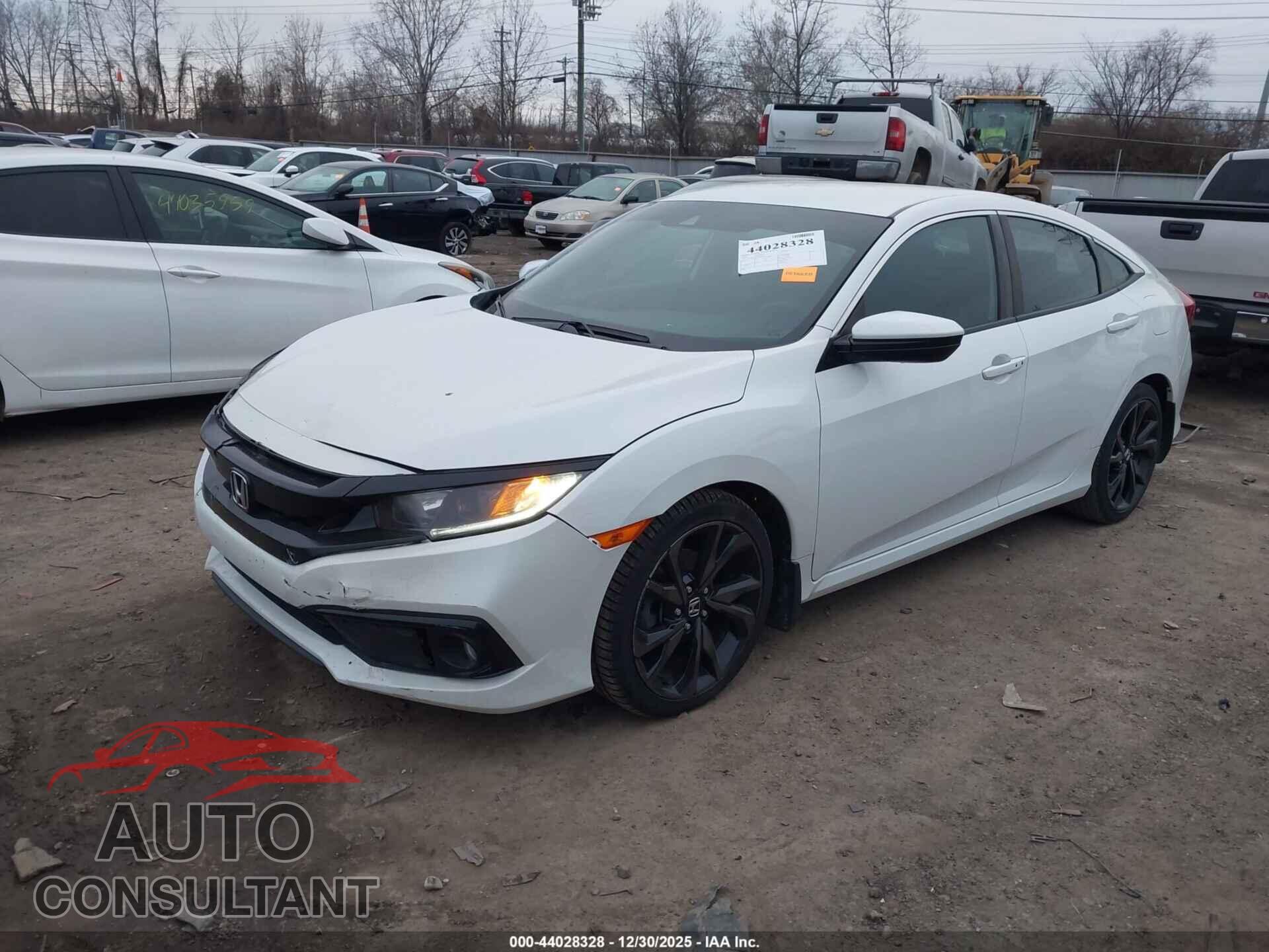 HONDA CIVIC 2019 - 2HGFC2F83KH506271