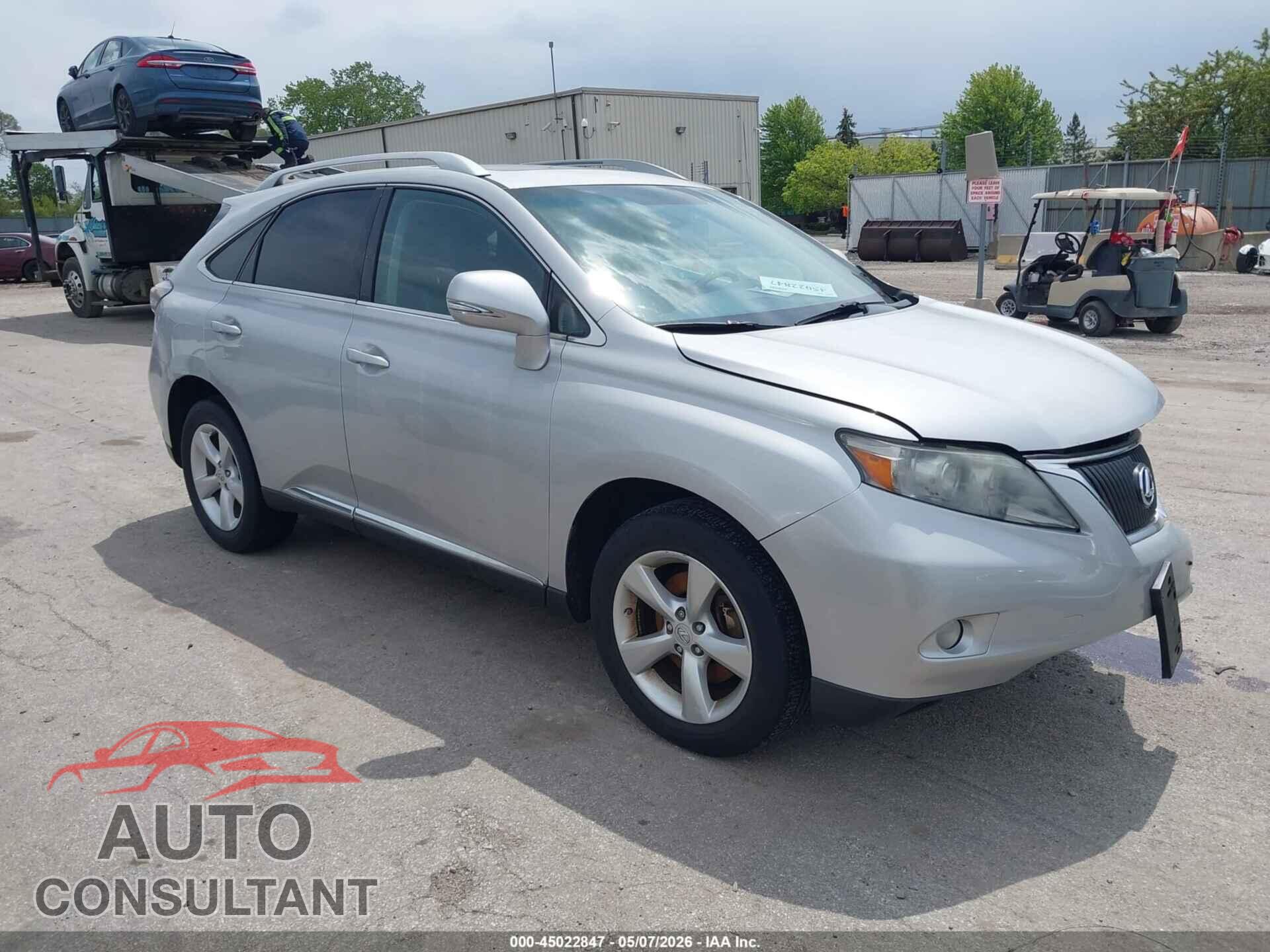 LEXUS RX 350 2011 - 2T2BK1BA6BC109095