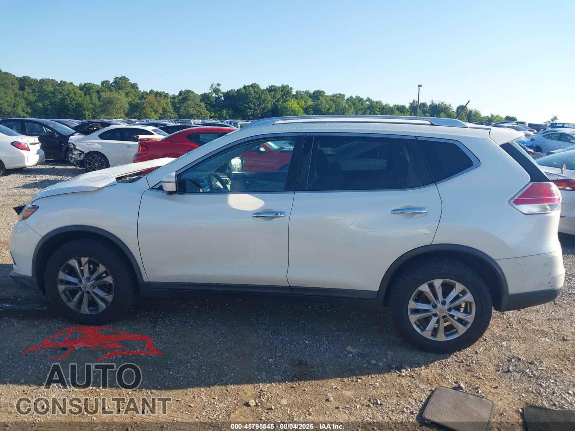 NISSAN ROGUE 2016 - KNMAT2MV7GP719017