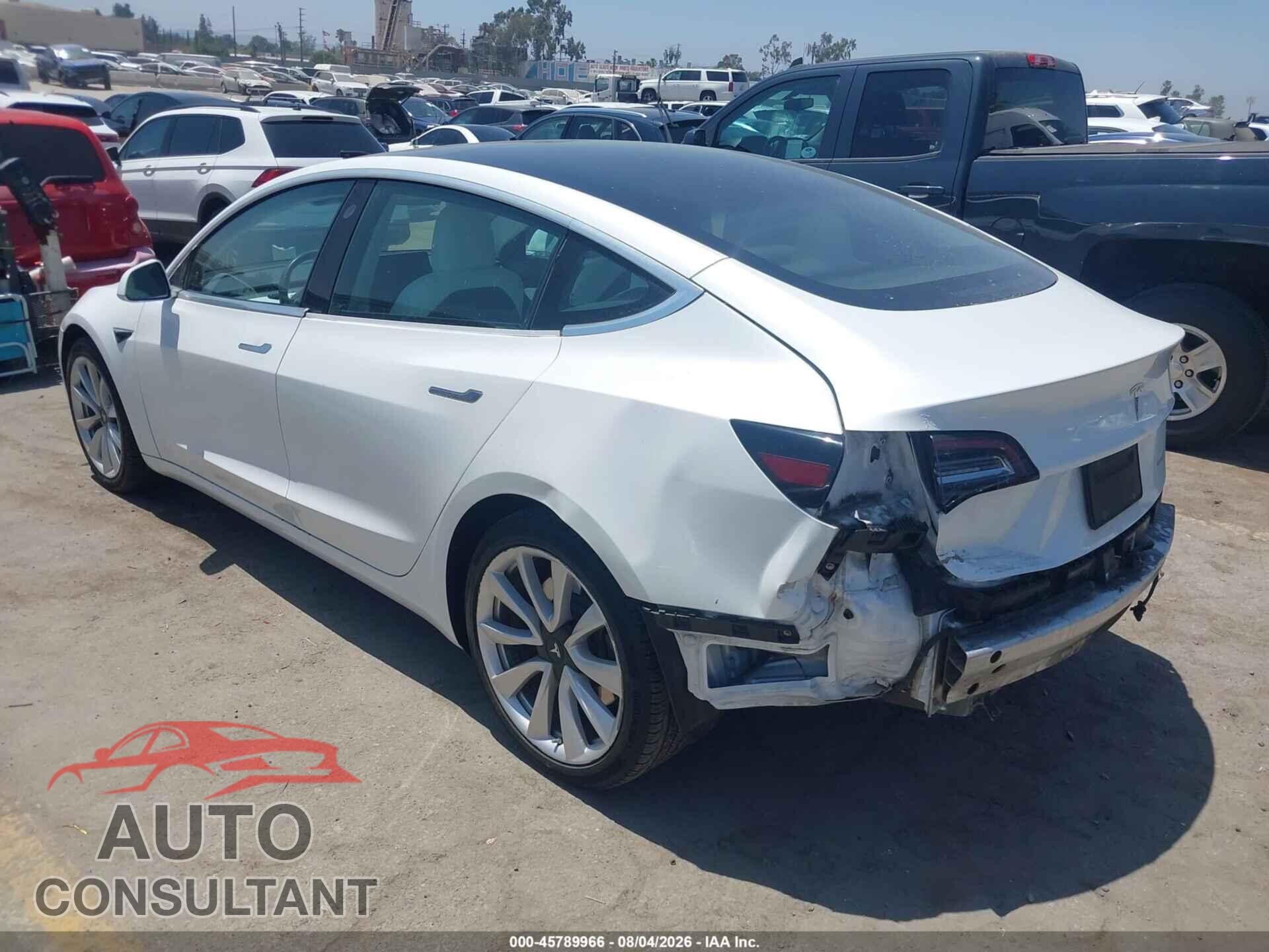 TESLA MODEL 3 2019 - 5YJ3E1EB9KF407009