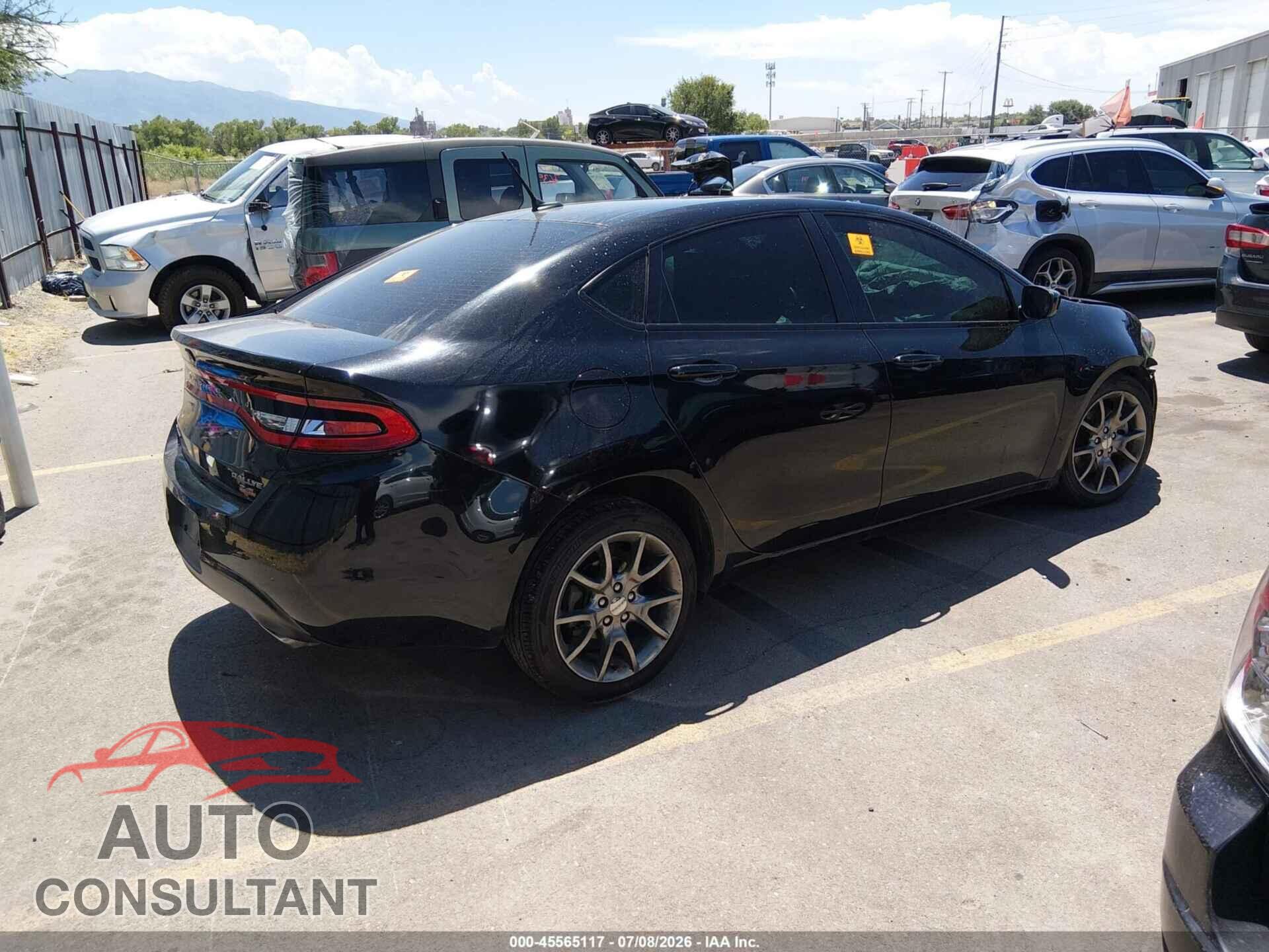 DODGE DART 2014 - 1C3CDFBB5ED857938