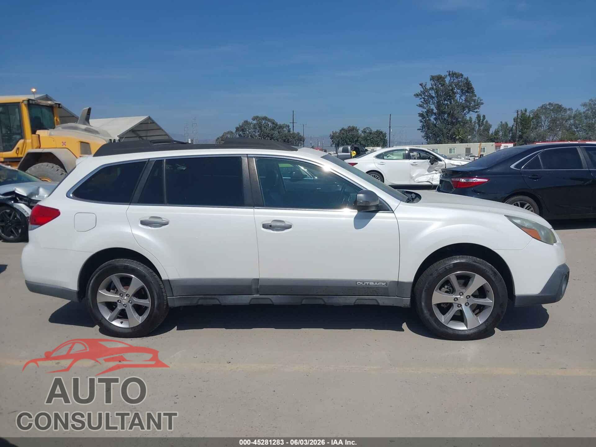 SUBARU OUTBACK 2013 - 4S4BRBSC2D3209662