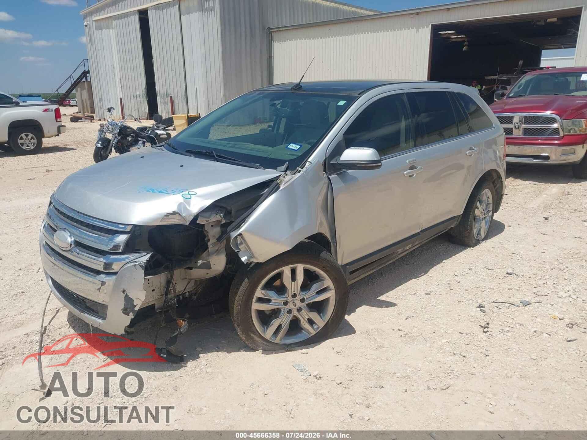 FORD EDGE 2013 - 2FMDK3KC7DBA82345