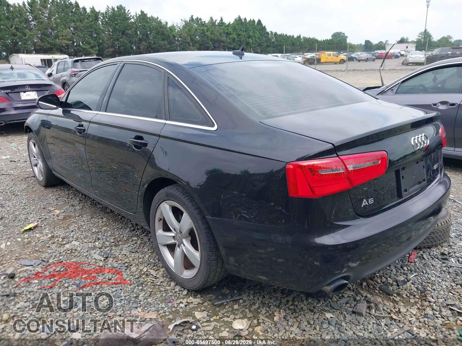 AUDI A6 2012 - WAUDFAFC3CN119219