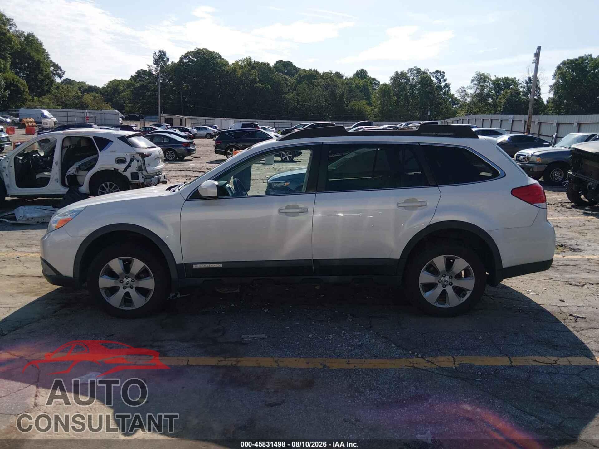 SUBARU OUTBACK 2011 - 4S4BRBLC7B3447583