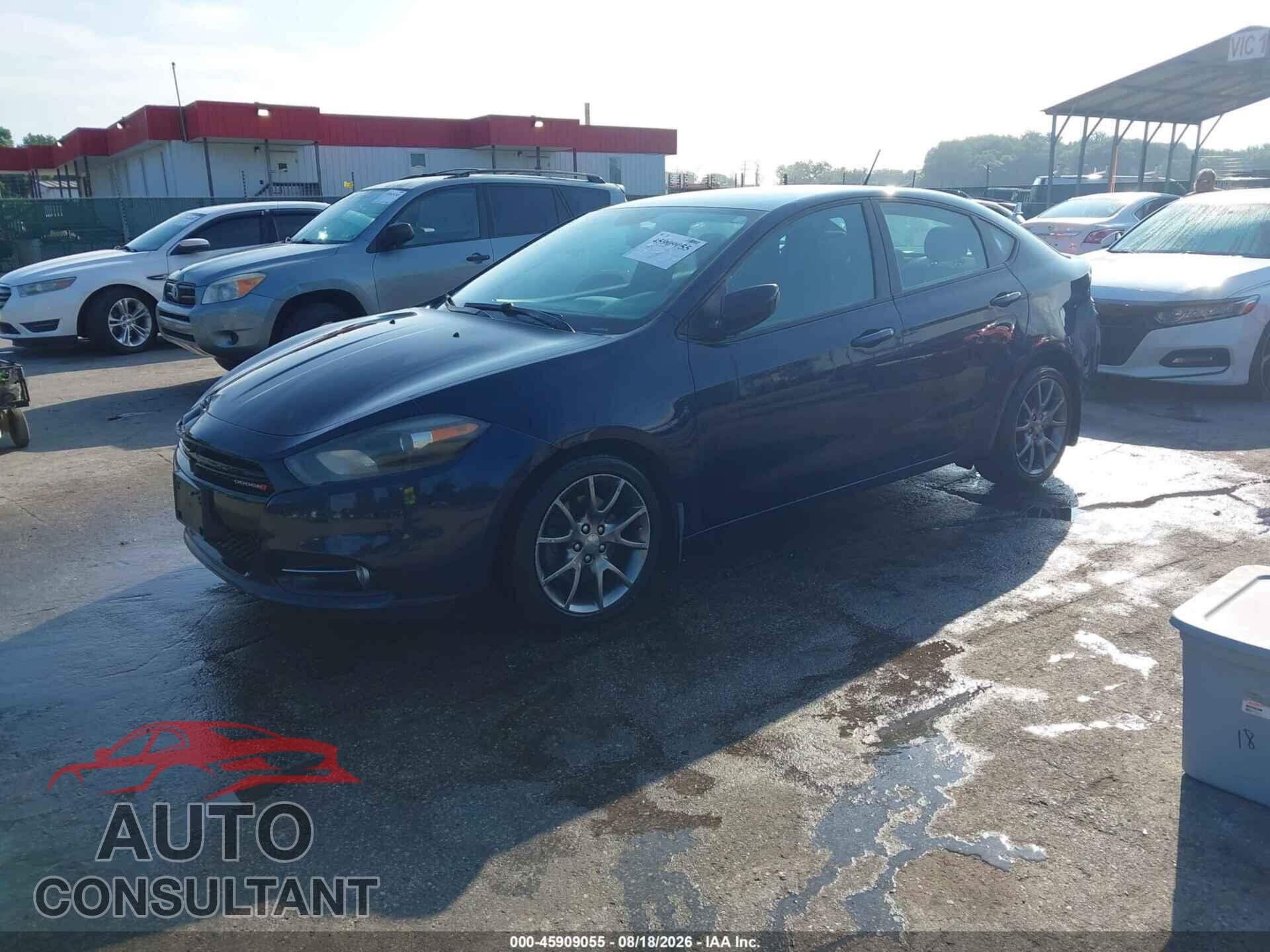 DODGE DART 2013 - 1C3CDFBA8DD336833