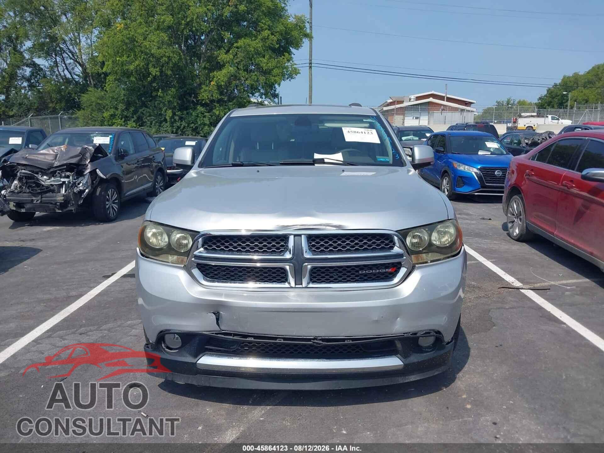 DODGE DURANGO 2012 - 1C4RDJDG9CC337486