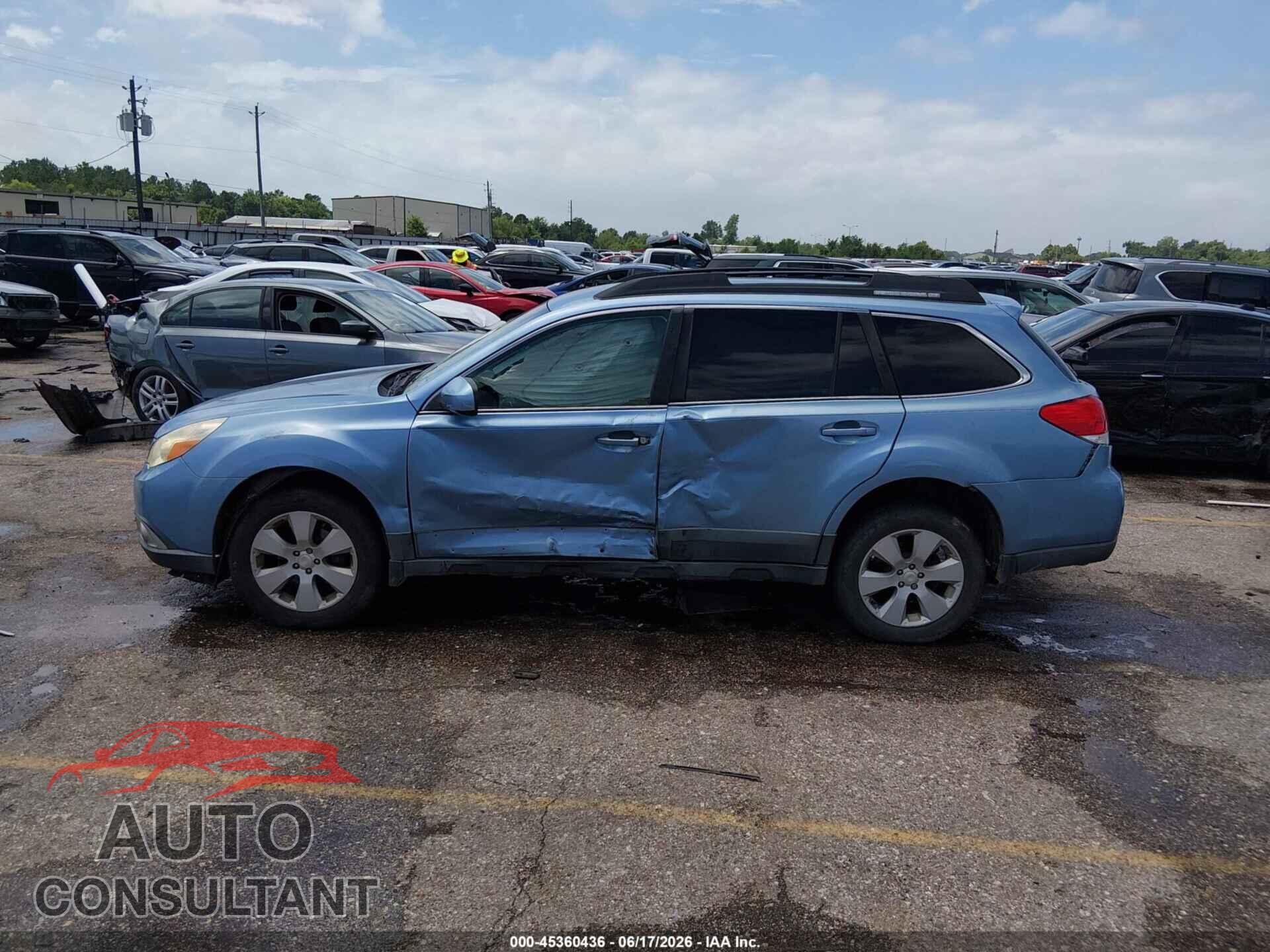 SUBARU OUTBACK 2011 - 4S4BRCBC4B3365169